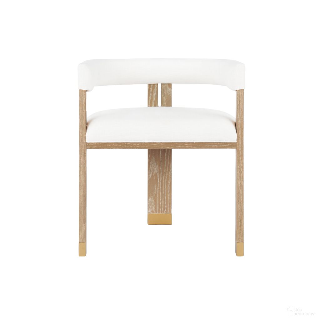 The appearance of Modern Wooden Accent Chair In Cerused Oak designed by Worlds Away in the modern / contemporary interior design. This cerused oak piece of furniture was selected by 1StopBedrooms from to add a touch of cosiness and style into your home. Sku: JUDE CO. Material: Wood.