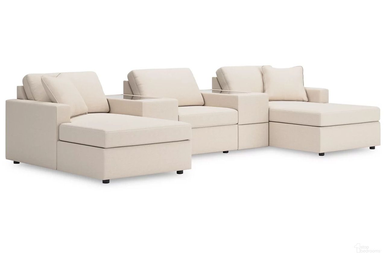 Modmax 5-Piece Pit Sectional In Oyster