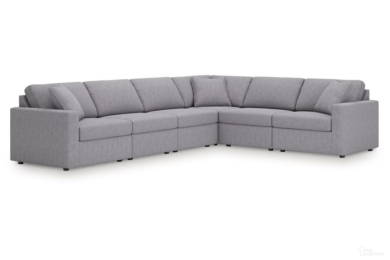 Modmax 6-Piece Sectional In Granite