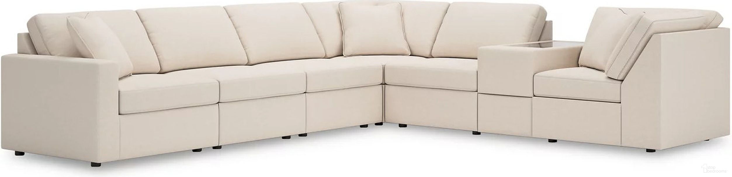 Modmax 7-Piece LAF Sectional In Oyster