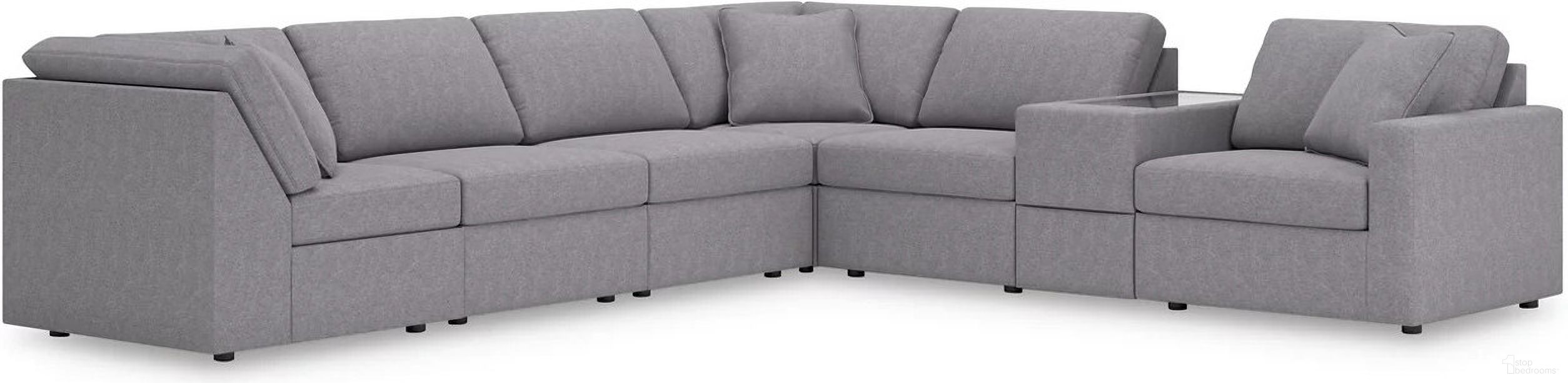Modmax 7-Piece RAF Sectional In Granite