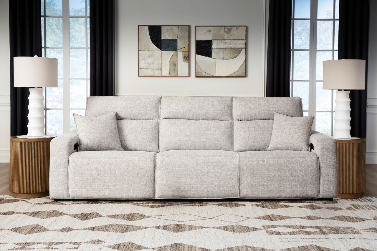Modmax II 3-Piece Power Reclining Sectional Sofa In Stone