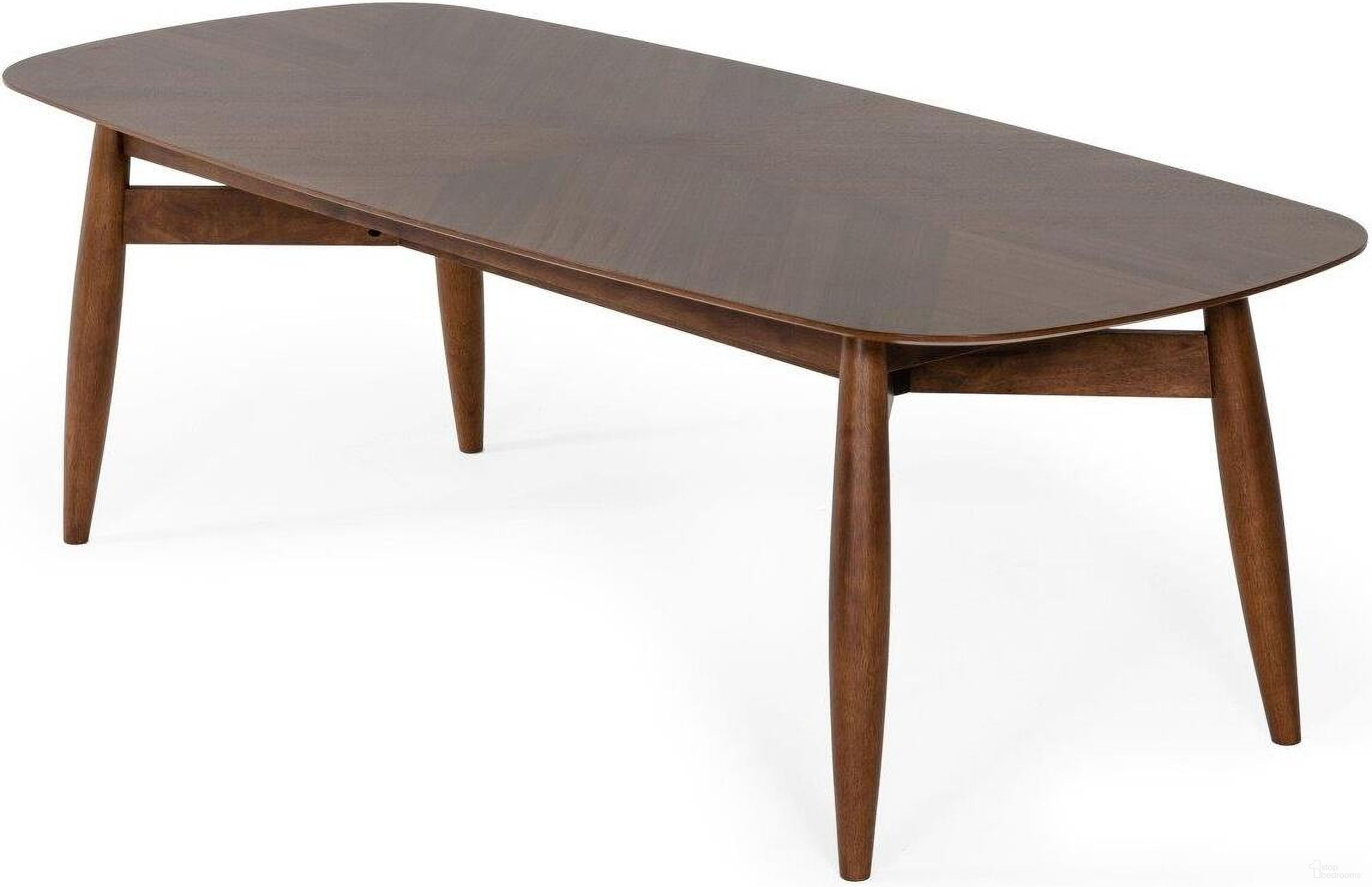 The appearance of Modrest Ackley Modern Walnut Rectangular Dining Table designed by VIG Furniture in the modern / contemporary interior design. This brown piece of furniture  was selected by 1StopBedrooms from Modrest Ackley Collection to add a touch of cosiness and style into your home. Sku: VGMAMIT-8117. Table Base Style: Legs. Material: Wood. Table Top Shape: Rectangular. Size: 95".