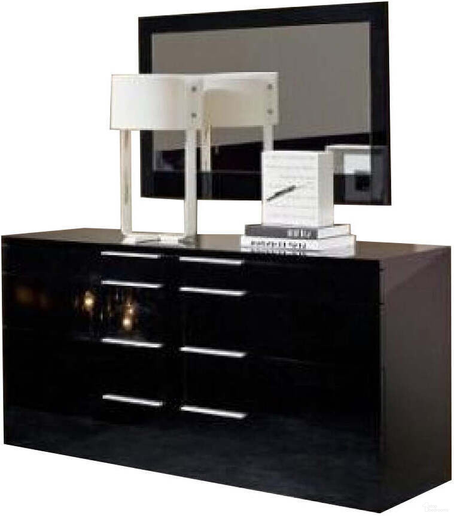 The appearance of Modrest Aron Night Modern Black Mirror designed by VIG Furniture in the modern / contemporary interior design. This black piece of furniture was selected by 1StopBedrooms from Modrest Collection to add a touch of cosiness and style into your home. Sku: CL-WC-ARON-MIR-BLK. Material: Glass.