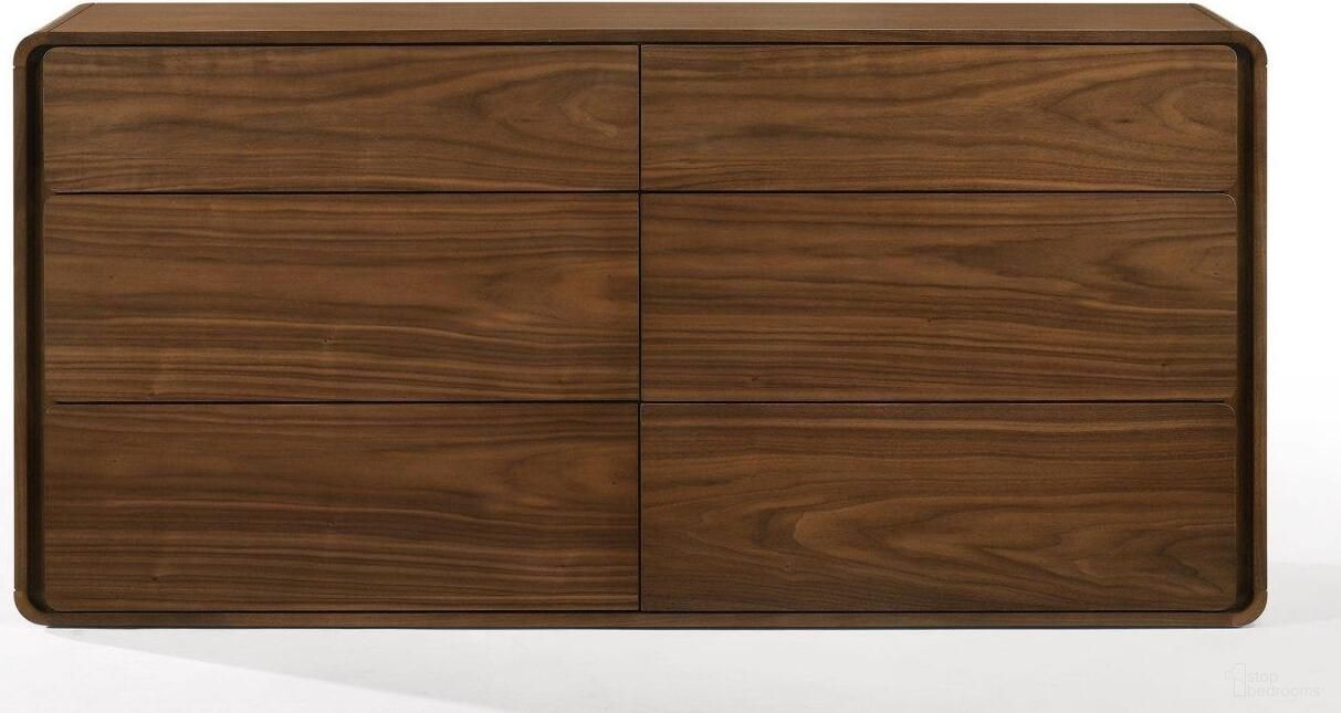 Modrest Dustin Modern Walnut Dresser