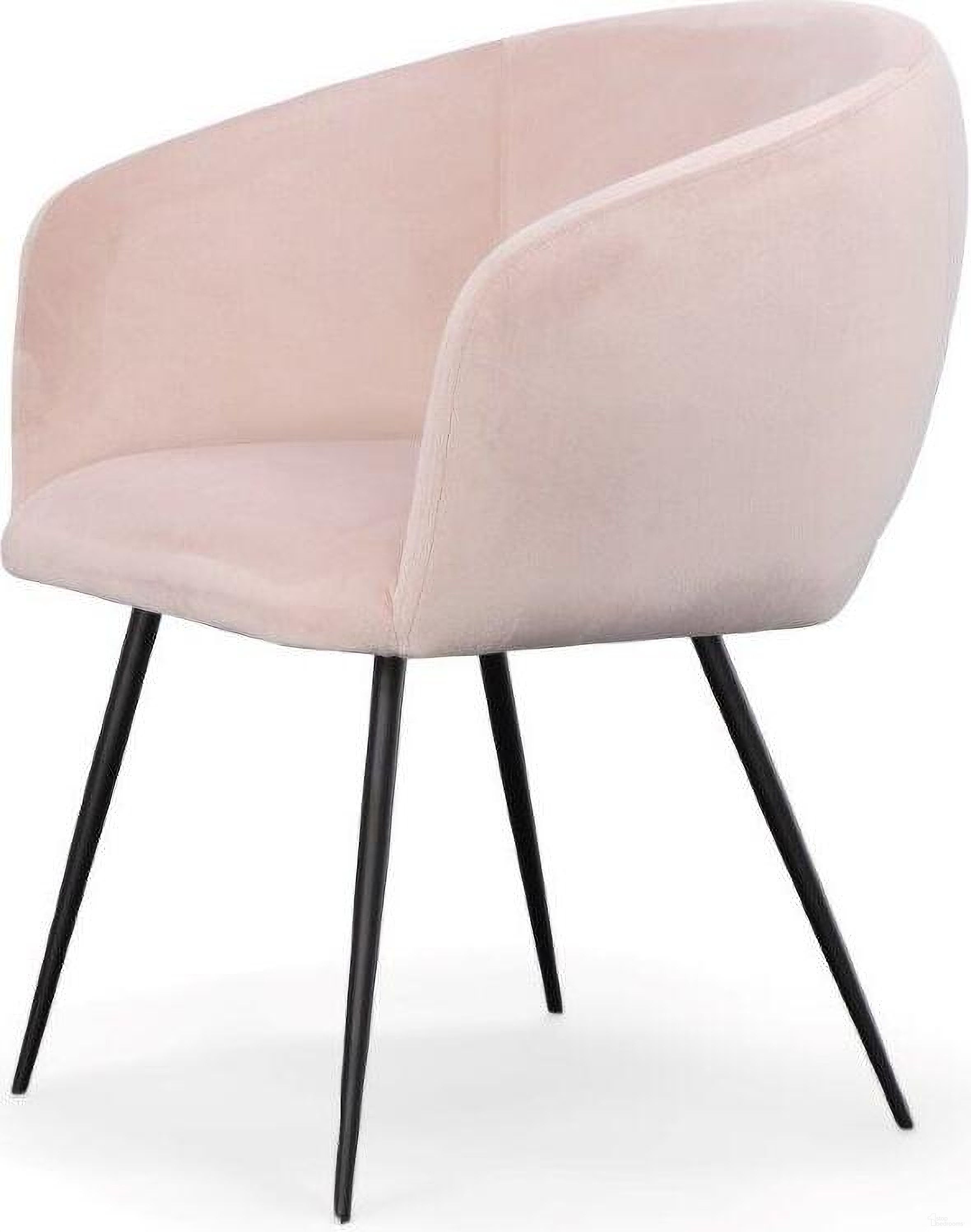 The appearance of Modrest Luzerne Modern Pink Velvet Dining Chair designed by VIG Furniture in the modern / contemporary interior design. This pink piece of furniture  was selected by 1StopBedrooms from Modrest Luzerne Collection to add a touch of cosiness and style into your home. Sku: VGYFDC1041-PNK-DC. Material: Velvet. Chair Type: Arm Chair.