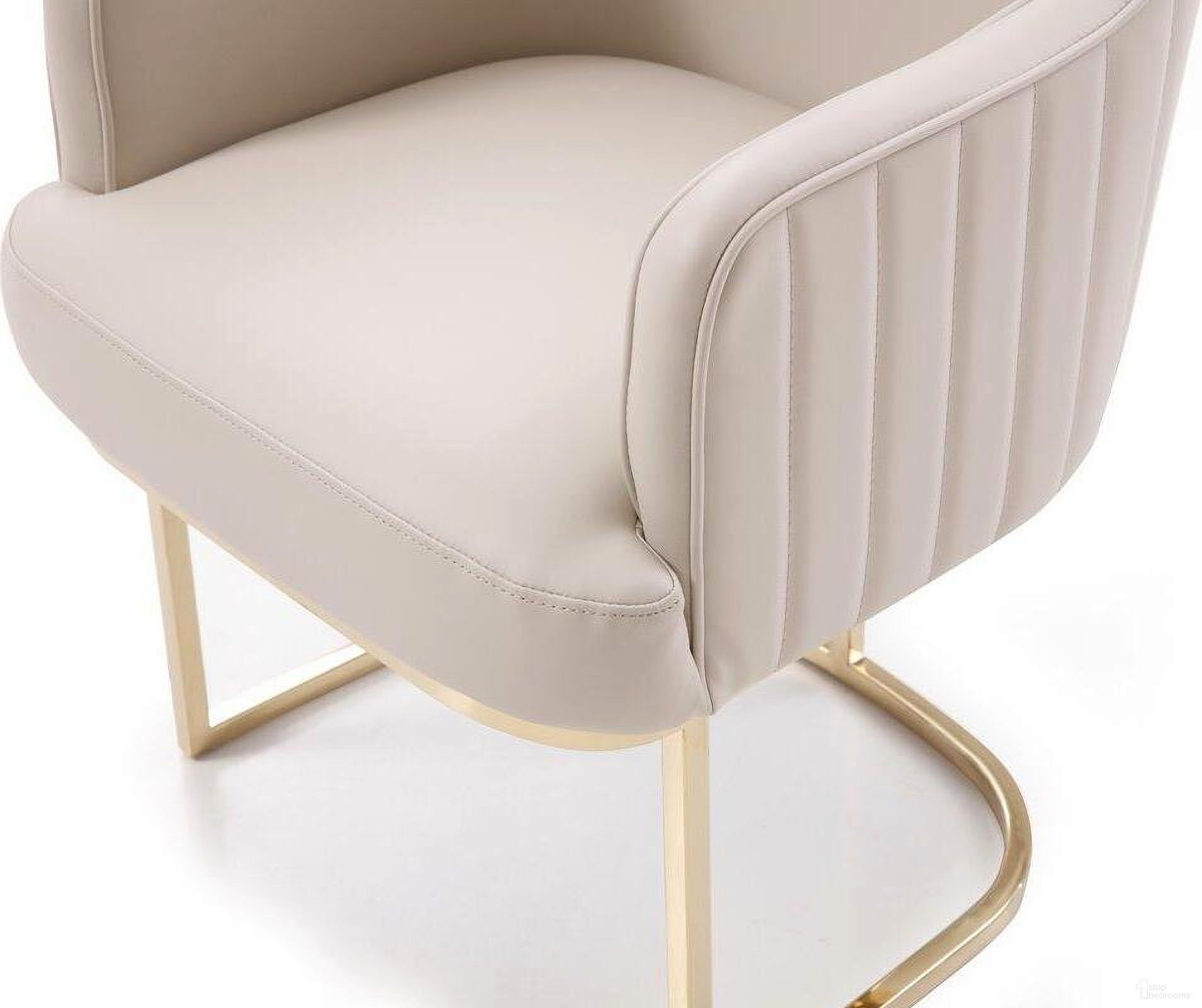 Modrest Tyler Modern Grey And Gold Dining Chair by VIG Furniture