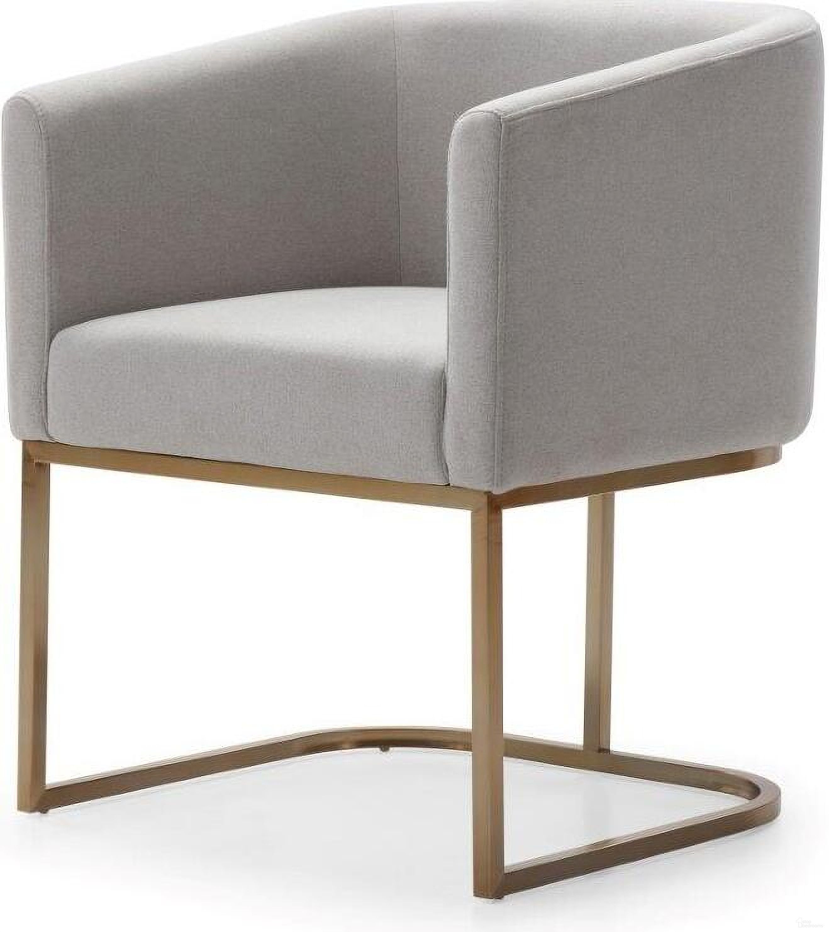 Modrest Yukon Modern Light Grey Fabric Dining Chair