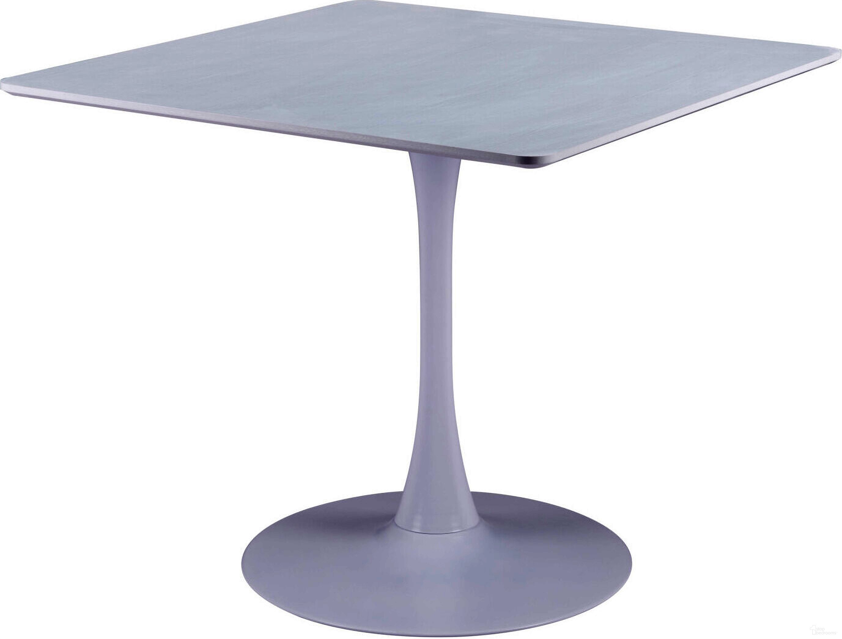 The appearance of Molly Dining Table In White designed by Zuo Modern in the modern / contemporary interior design. This white piece of furniture  was selected by 1StopBedrooms from Molly Collection to add a touch of cosiness and style into your home. Sku: 109559. Table Base Style: Pedestal. Table Top Shape: Square. Material: MDF. Size: 35".