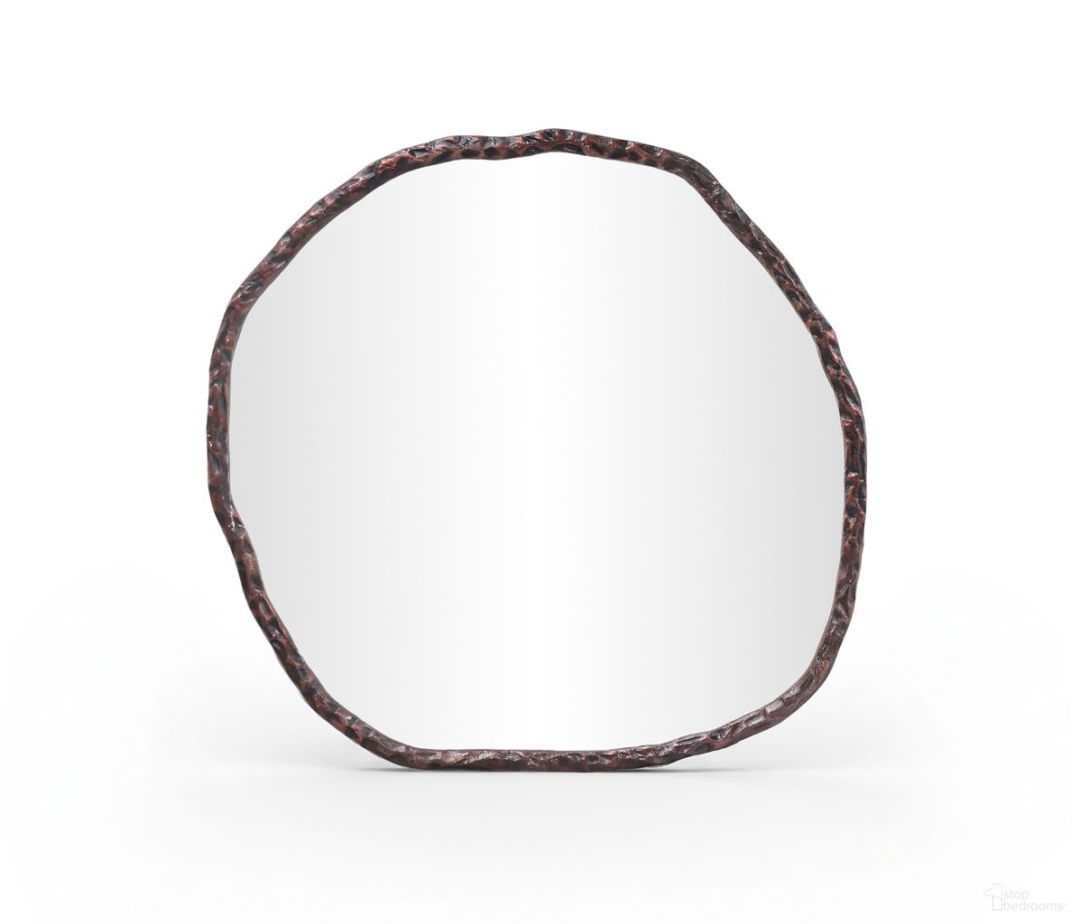 The appearance of Molten Iron Mirror In Brown designed by Meridian in the modern / contemporary interior design. This brown piece of furniture was selected by 1StopBedrooms from Molten Collection to add a touch of cosiness and style into your home. Sku: 66008Brown-M. Material: Glass.