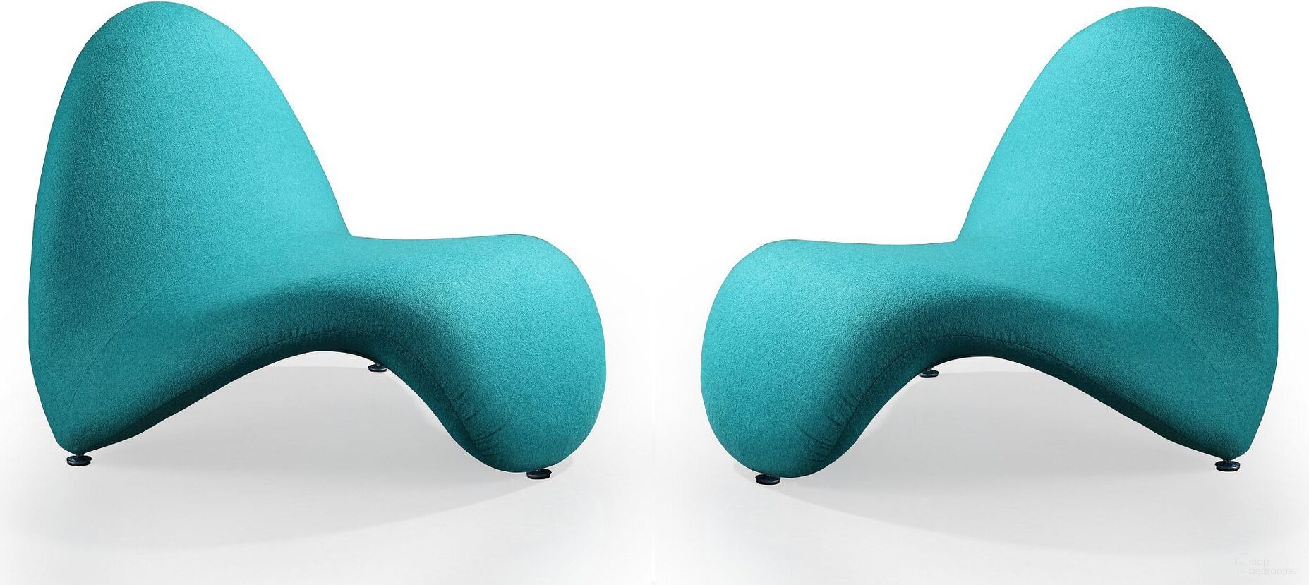 The appearance of MoMa Accent Chair in Teal (Set of 2) designed by Manhattan Comfort in the modern / contemporary interior design. This teal piece of furniture was selected by 1StopBedrooms from MoMa Collection to add a touch of cosiness and style into your home. Sku: AC009-TL;AC009-TL. Material: Metal.