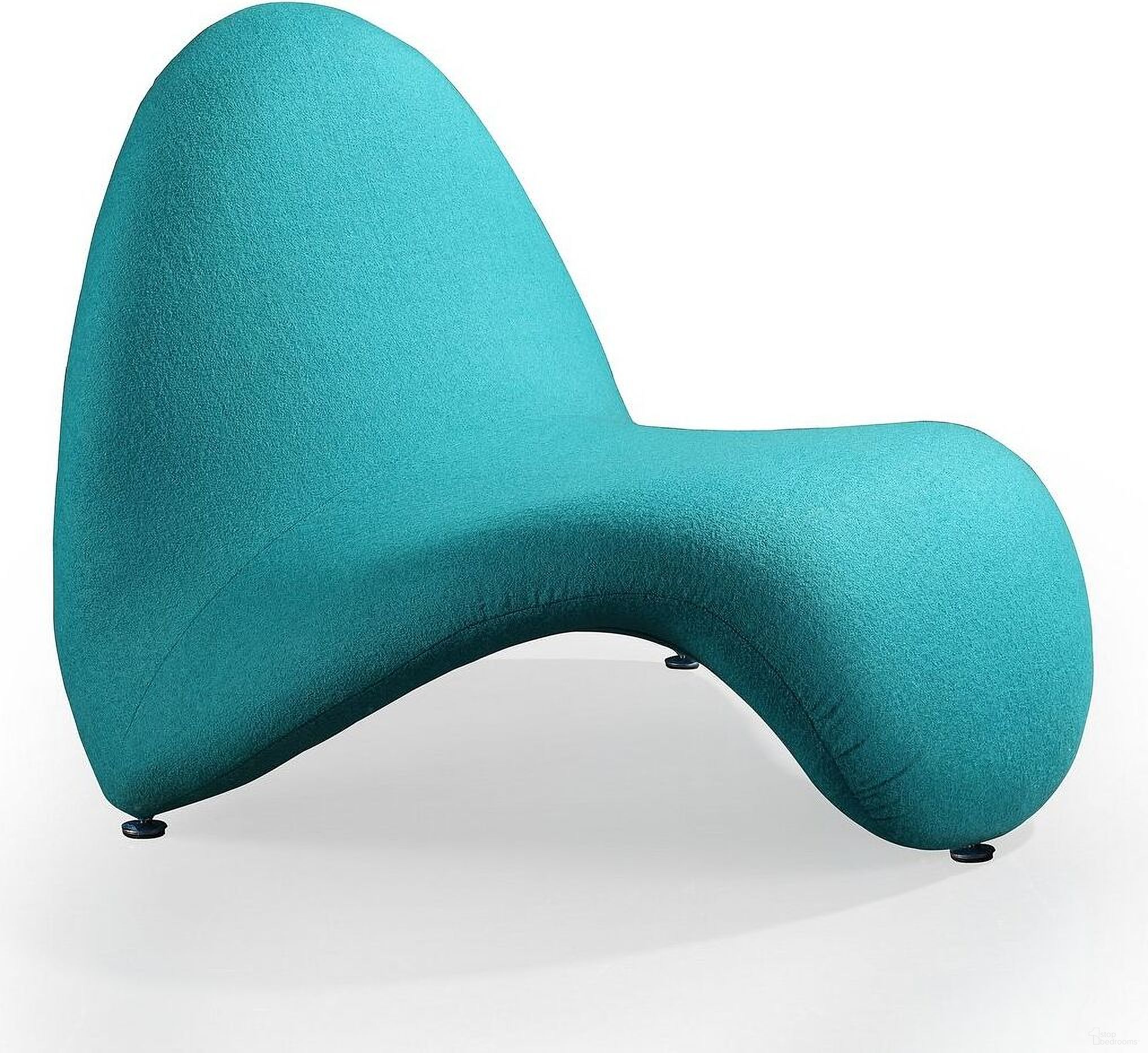 The appearance of MoMa Accent Chair in Teal designed by Manhattan Comfort in the modern / contemporary interior design. This teal piece of furniture was selected by 1StopBedrooms from MoMa Collection to add a touch of cosiness and style into your home. Sku: AC009-TL. Material: Metal.