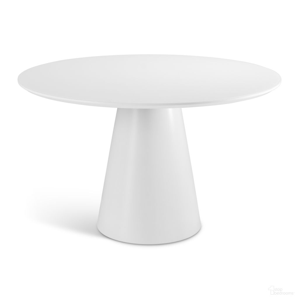Mona Lacquered Dining Table In Branco