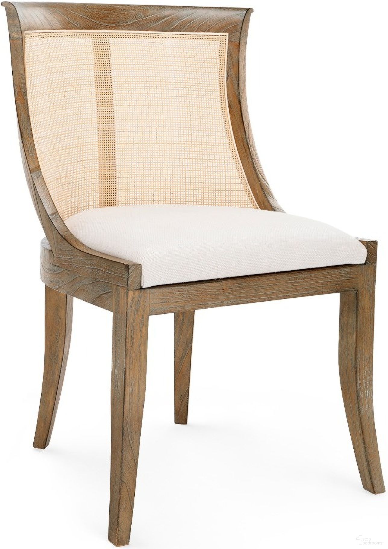 The appearance of Monaco Armchair Set of 2 In Driftwood designed by Villa & House in the transitional interior design. This driftwood piece of furniture was selected by 1StopBedrooms from Monaco Collection to add a touch of cosiness and style into your home. Sku: MON-555-92. Material: Wood. Chair Type: Side Chair.