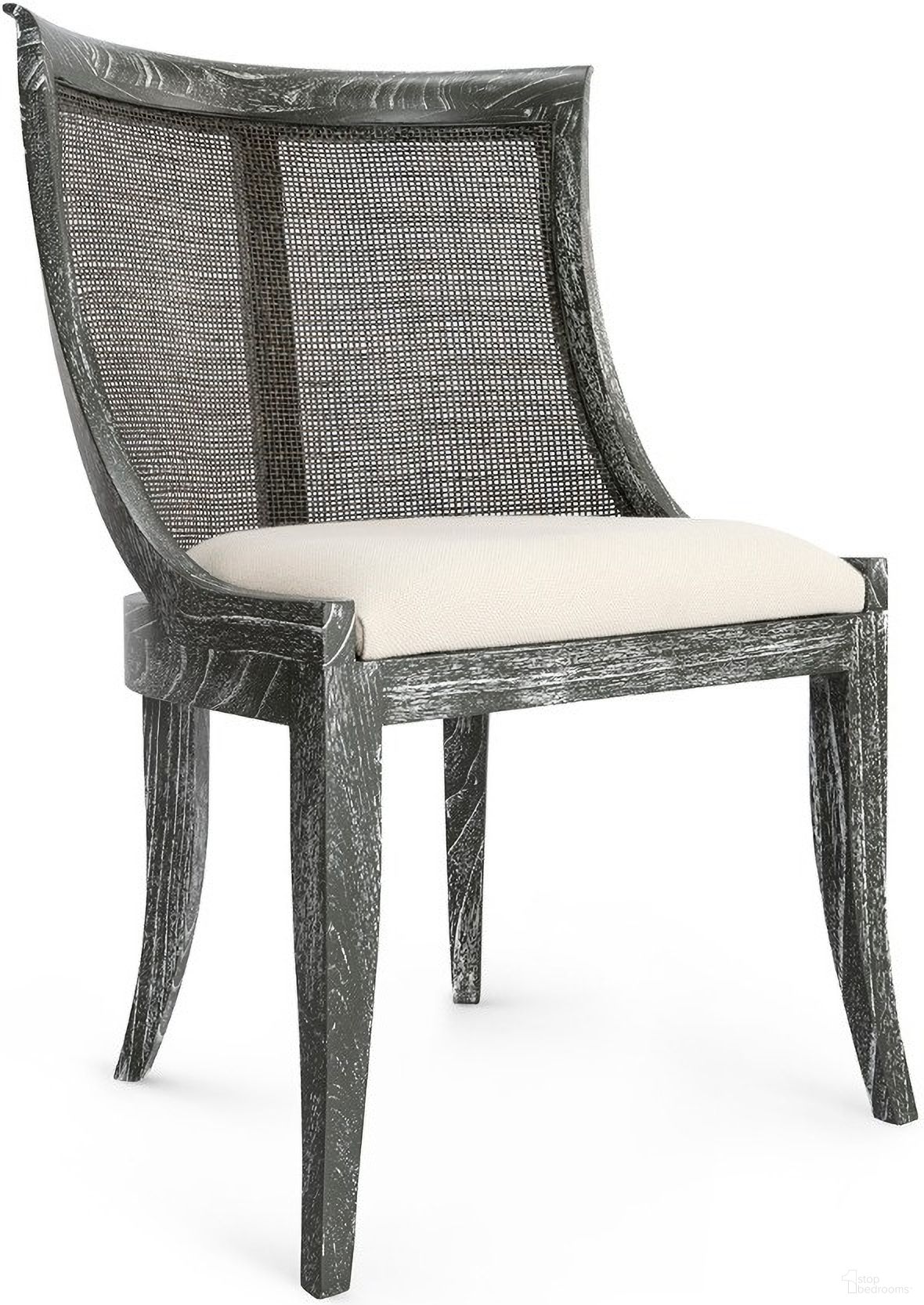 The appearance of Monaco Armchair Set of 2 In Gray designed by Villa & House in the transitional interior design. This gray piece of furniture  was selected by 1StopBedrooms from Monaco Collection to add a touch of cosiness and style into your home. Sku: MON-555-96. Material: Wood. Chair Type: Side Chair.