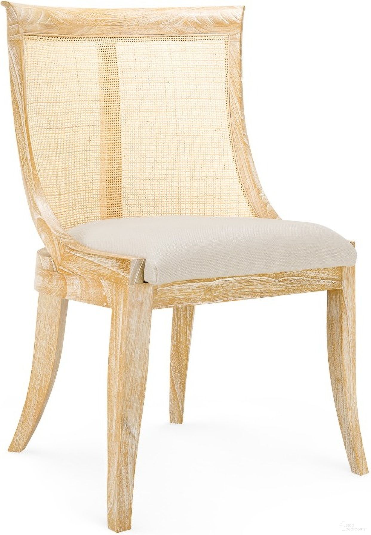 The appearance of Monaco Armchair Set of 2 In Natural designed by Villa & House in the transitional interior design. This natural piece of furniture was selected by 1StopBedrooms from Monaco Collection to add a touch of cosiness and style into your home. Sku: MON-555-98. Material: Wood. Chair Type: Side Chair.