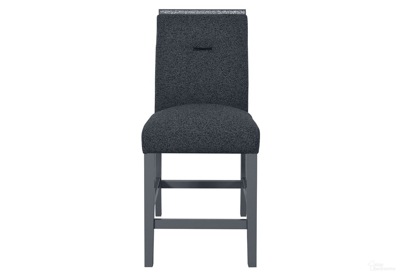 The appearance of Monaco Bar Stool Set of 2 In Dark Grey designed by Global Furniture USA in the modern / contemporary interior design. This dark grey piece of furniture  was selected by 1StopBedrooms from Monaco Collection to add a touch of cosiness and style into your home. Sku: MONACO-BS-DARK GREY-N;MONACO-BS-DARK GREY-N. Material: Solid Wood.