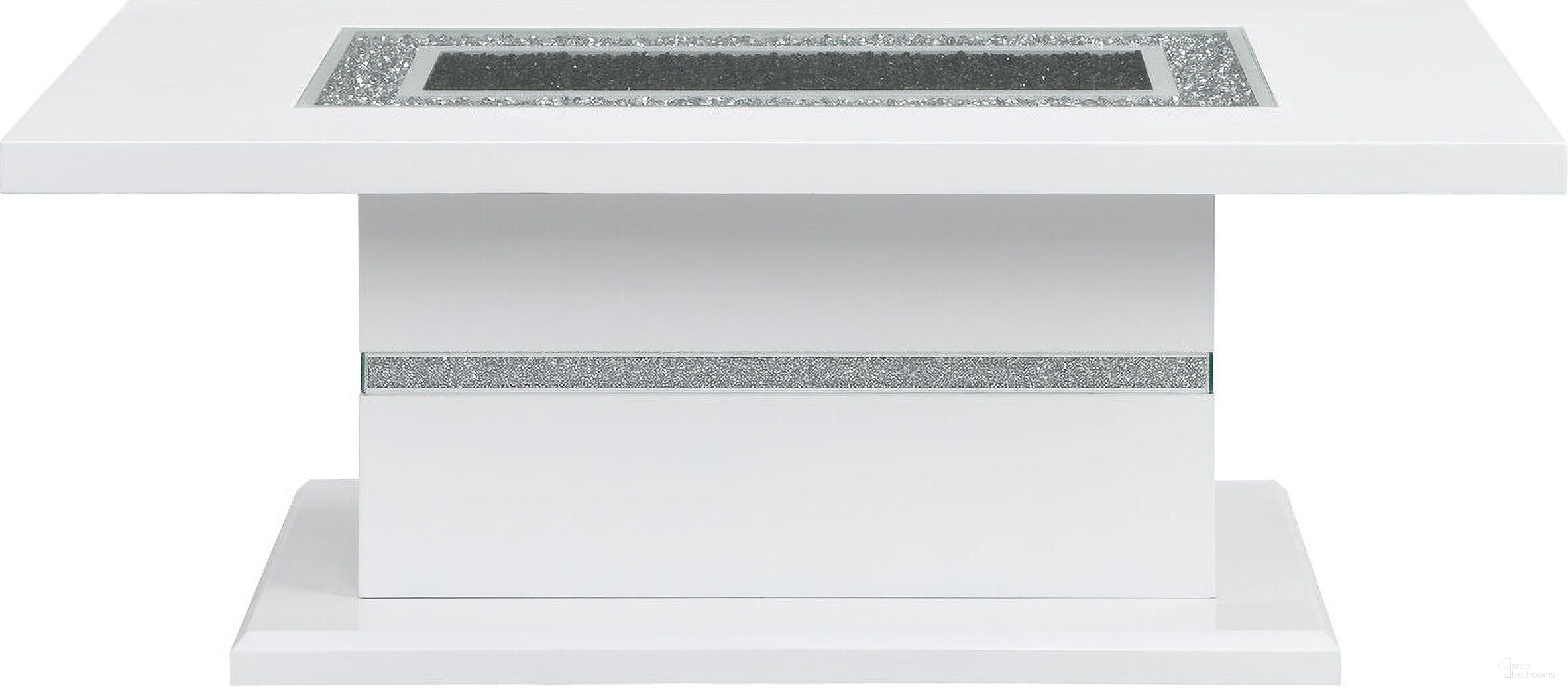 The appearance of Monaco Coffee Table In White designed by Global Furniture USA in the modern / contemporary interior design. This white piece of furniture was selected by 1StopBedrooms from Monaco Collection to add a touch of cosiness and style into your home. Sku: MONACO-CT-WHT-TOP & BASE;MONACO-CT-WHT-CLMN. Material: Chip Board.