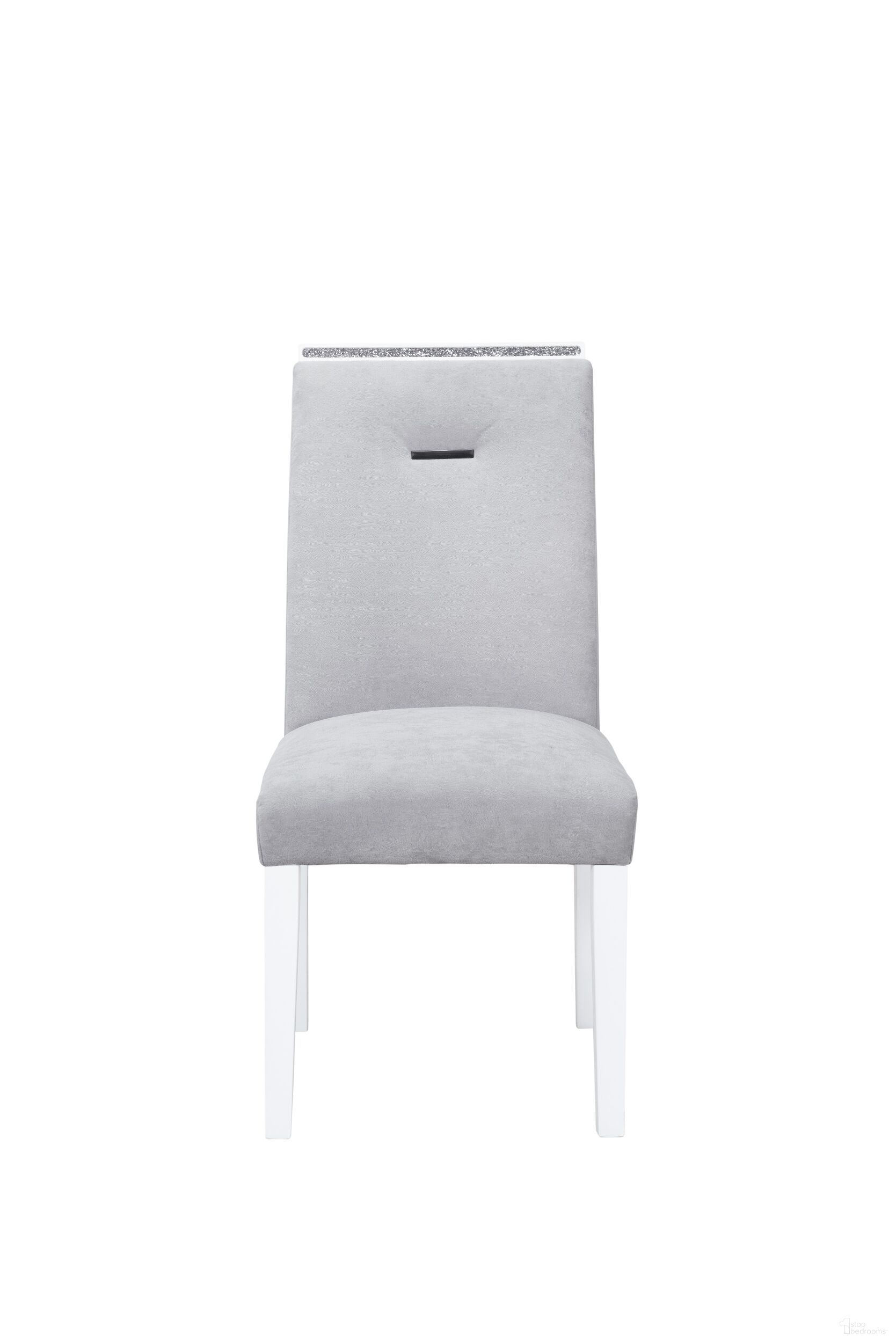 Monaco Dining Chair Set of 2 In Dark Grey