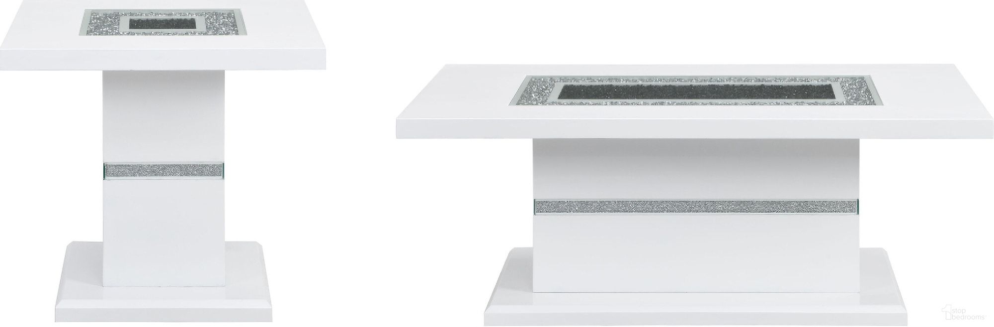 The appearance of Monaco Occasional Table Set In White designed by Global Furniture USA in the modern / contemporary interior design. This white piece of furniture was selected by 1StopBedrooms from Monaco Collection to add a touch of cosiness and style into your home. Sku: MONACO-CT-WHT-TOP & BASE;MONACO-CT-WHT-CLMN;MONACO-ET-WHT-CLMN;MONACO-ET-WHT-TOP & BASE. Material: Chip Board.