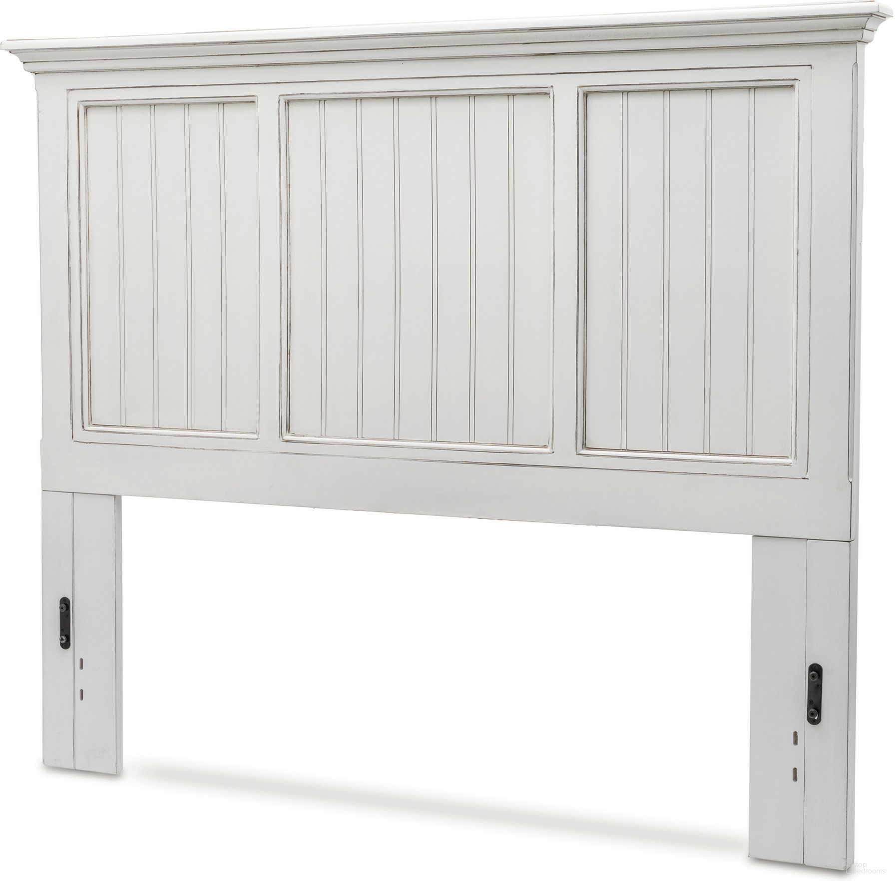 The appearance of Monaco Queen Headboard In White designed by Sea Winds Trading in the transitional interior design. This white piece of furniture  was selected by 1StopBedrooms from Monaco Collection to add a touch of cosiness and style into your home. Sku: B81840-BLANC. Material: Wood. Bed Size: Queen.