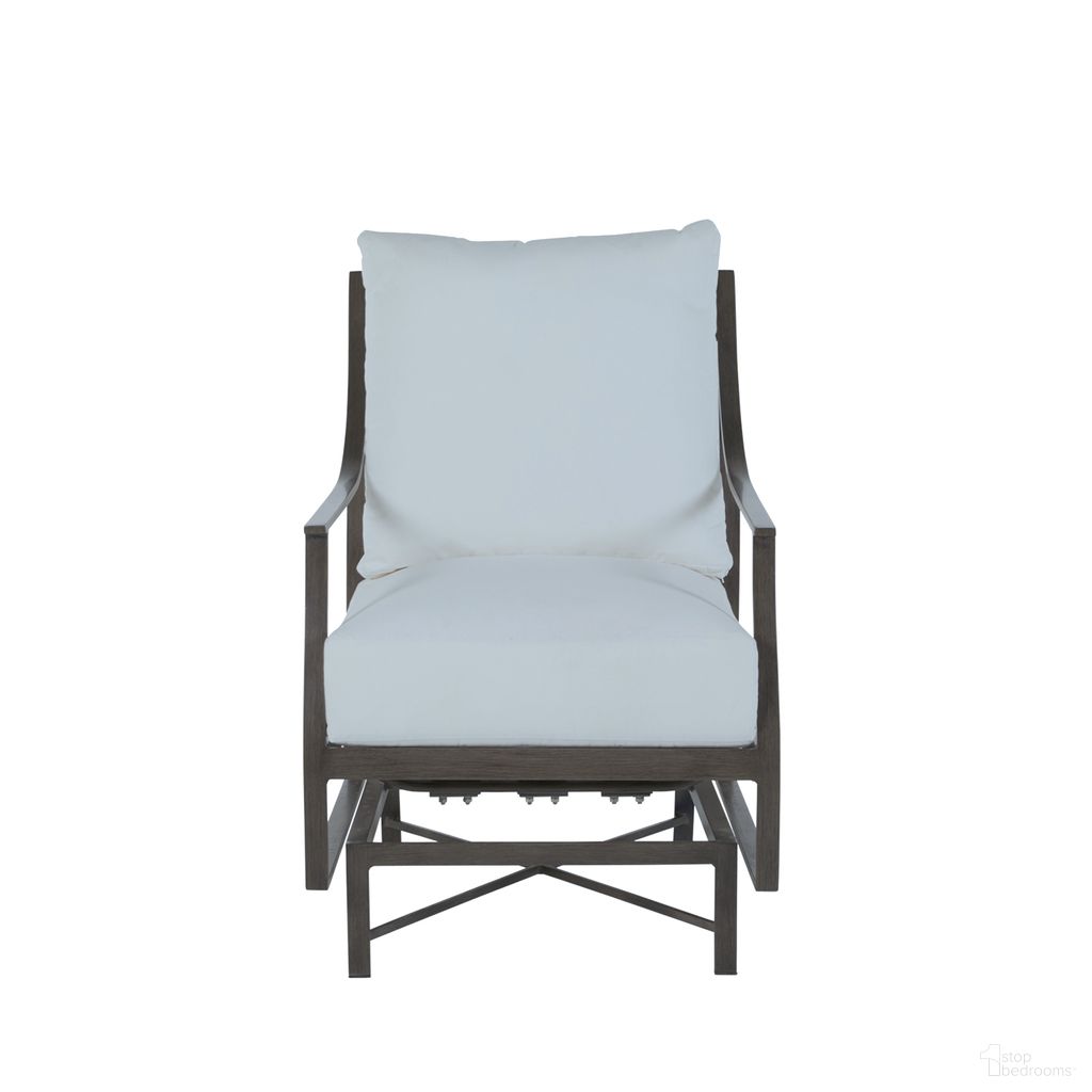 The appearance of Monaco Wrought Aluminum Outdoor Spring Lounge Chair In Linen Chambray designed by Summer Classics in the traditional interior design. This linen chambray piece of furniture was selected by 1StopBedrooms from Monaco Collection to add a touch of cosiness and style into your home. Sku: 342531+C389P749N. Material: Aluminum.