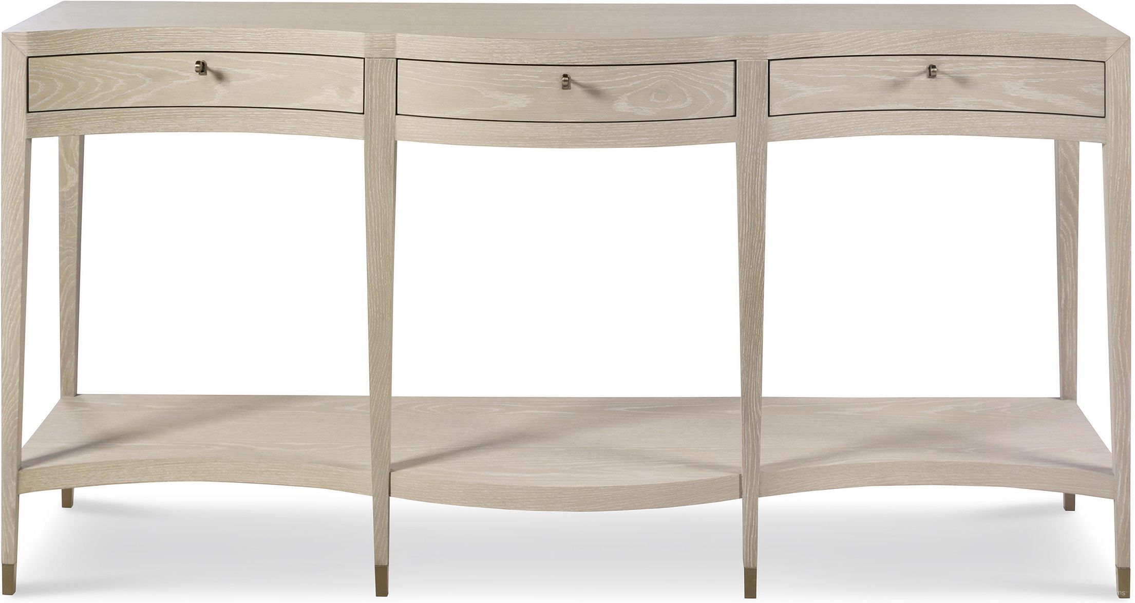 The appearance of Monarch Lexie Console In Beige designed by Century Furniture in the transitional interior design. This beige piece of furniture was selected by 1StopBedrooms from Monarch Collection to add a touch of cosiness and style into your home. Sku: MN5896. Material: Oak Veneer.
