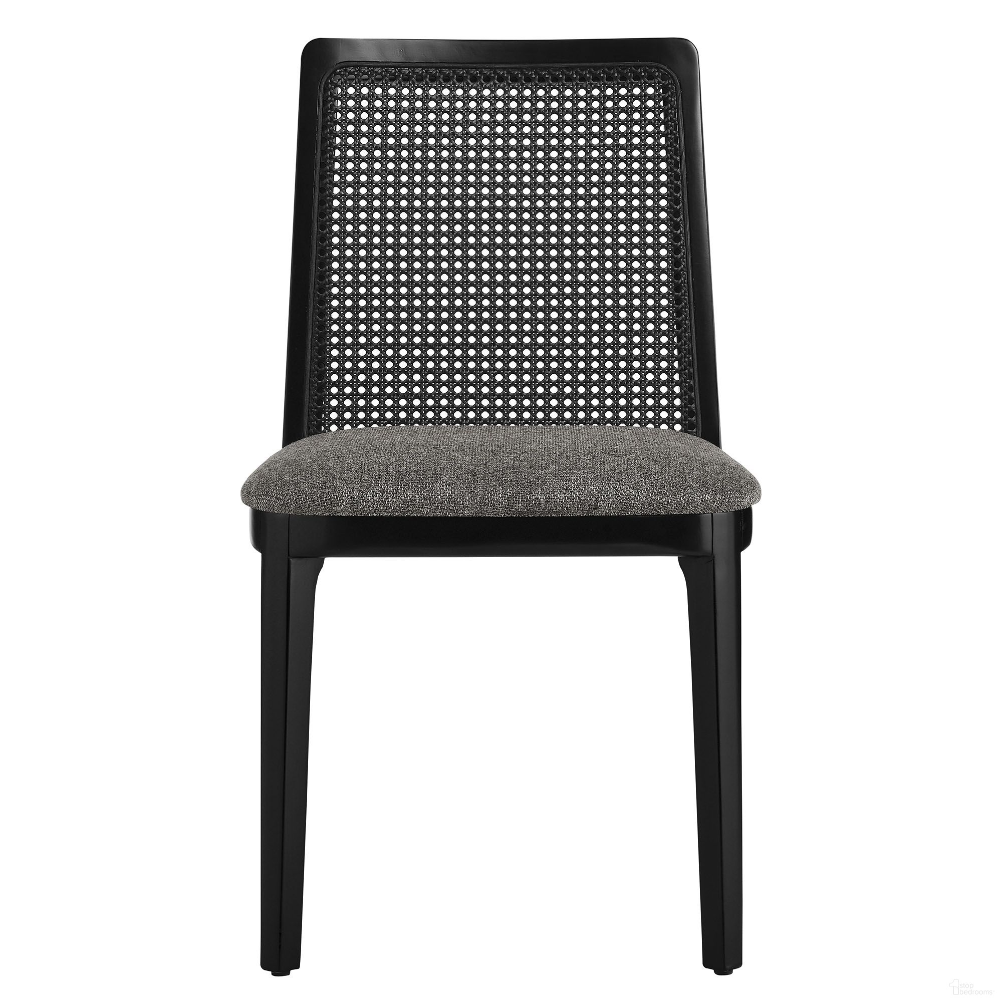 The appearance of Monarch Wood and Rattan Dining Side Chair In Black and Gray designed by Modway in the modern / contemporary interior design. This black and gray piece of furniture was selected by 1StopBedrooms from Monarch Collection to add a touch of cosiness and style into your home. Sku: EEI-6843-BLK-BLK-GRY. Material: Wood. Chair Type: Side Chair.