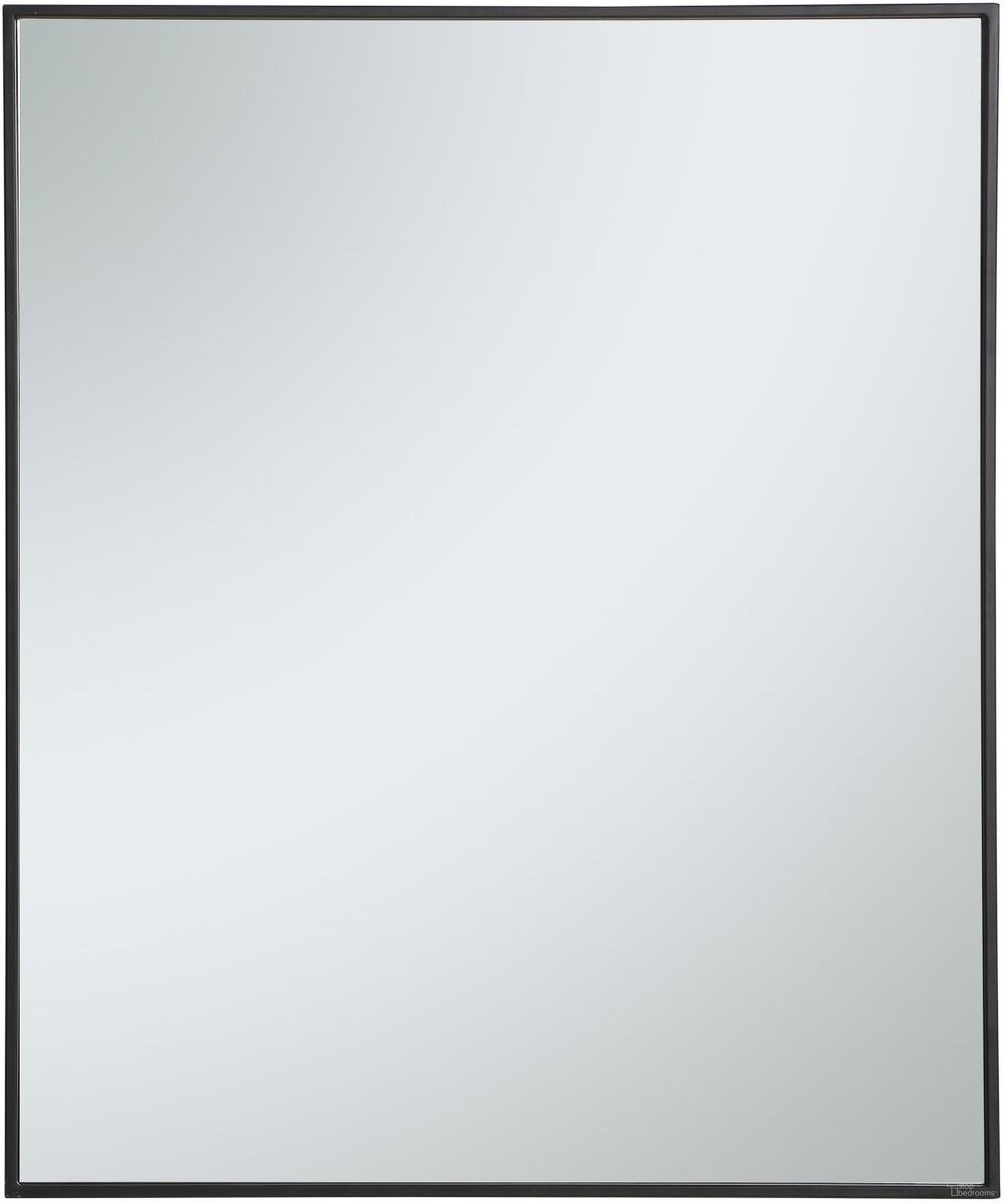 The appearance of Monet Black Rectangle Mirror MR43036BK designed by Elegant Lighting in the modern / contemporary interior design. This black piece of furniture was selected by 1StopBedrooms from Monet Collection to add a touch of cosiness and style into your home. Sku: MR43036BK. Material: Metal.