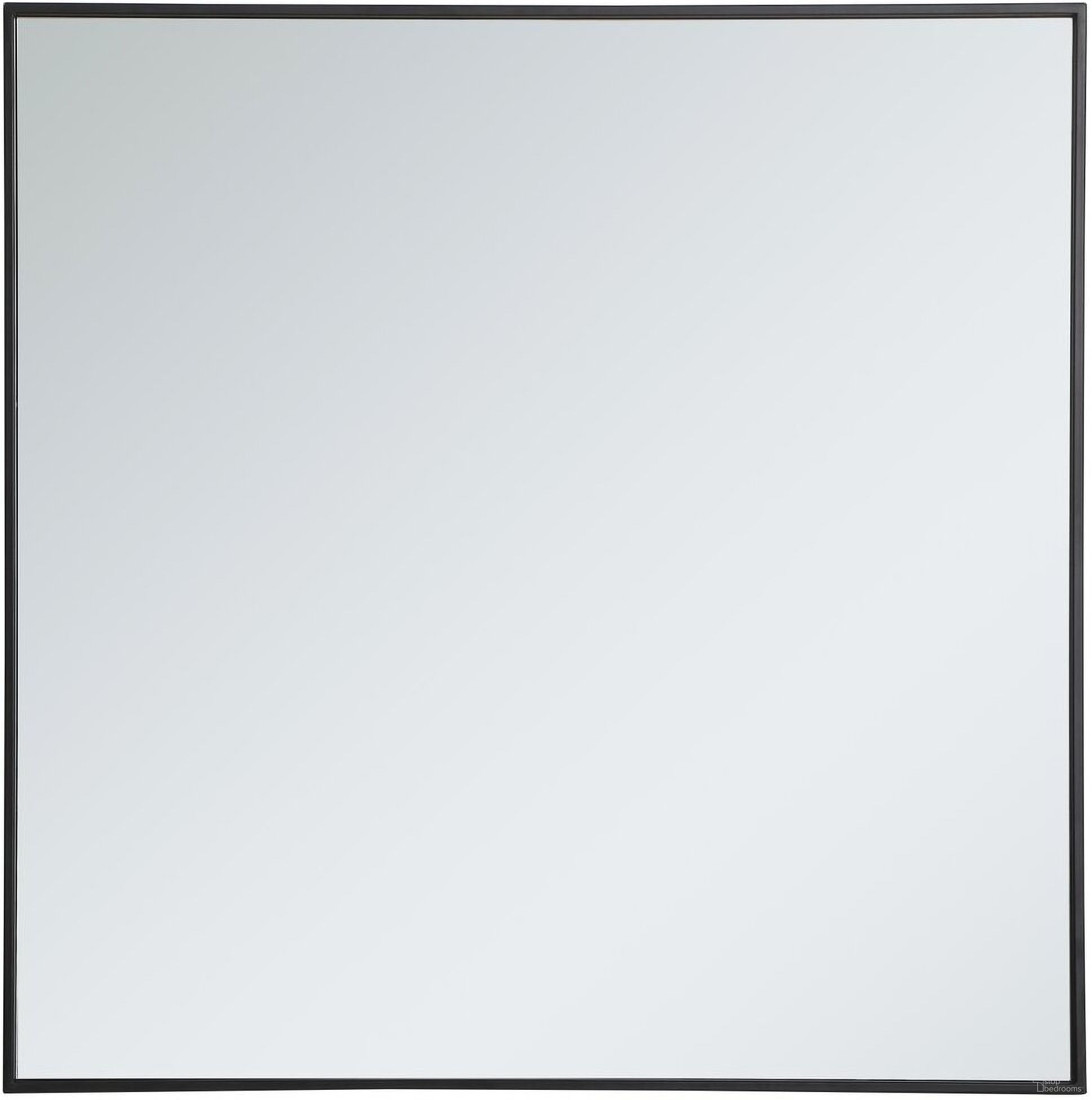The appearance of Monet Black Square Mirror MR43636BK designed by Elegant Lighting in the modern / contemporary interior design. This black piece of furniture was selected by 1StopBedrooms from Monet Collection to add a touch of cosiness and style into your home. Sku: MR43636BK. Material: Metal.