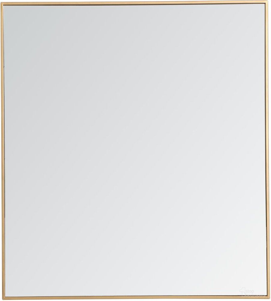 The appearance of Monet Brass Square Mirror MR43640BR designed by Elegant Lighting in the modern / contemporary interior design. This brass piece of furniture was selected by 1StopBedrooms from Monet Collection to add a touch of cosiness and style into your home. Sku: MR43640BR. Material: Metal.