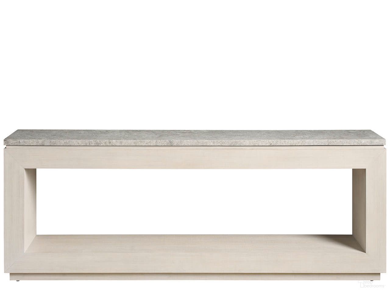 Monet Console Table In White Oak