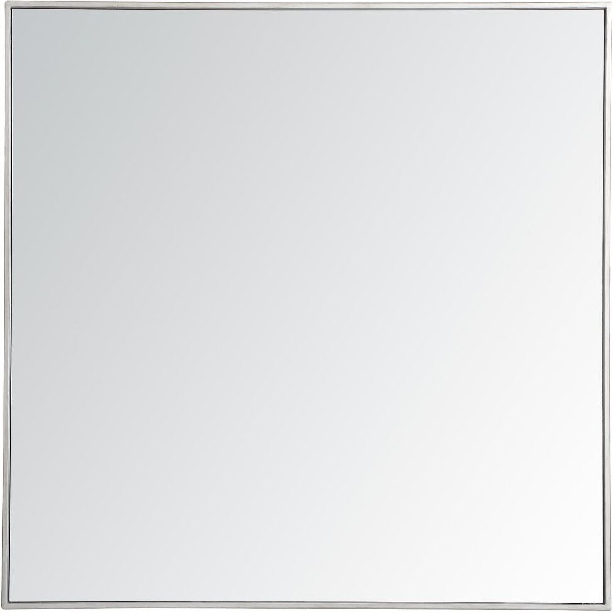 The appearance of Monet Silver Square Mirror MR43636S designed by Elegant Lighting in the modern / contemporary interior design. This silver piece of furniture  was selected by 1StopBedrooms from Monet Collection to add a touch of cosiness and style into your home. Sku: MR43636S. Material: Metal.