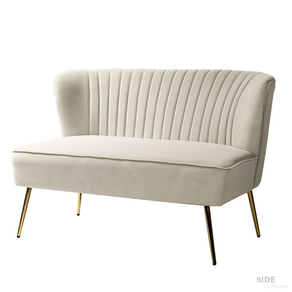 Monica Loveseat In Tan