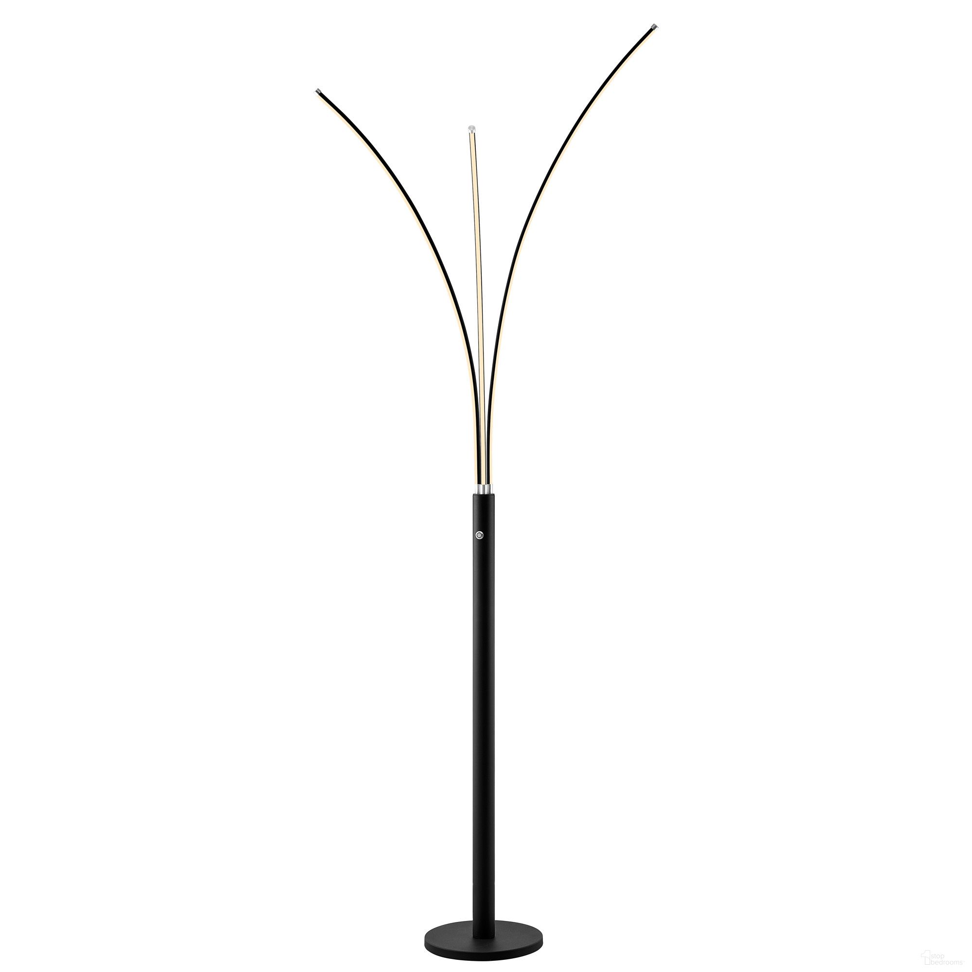 The appearance of Monita Arc Lamps In Black designed by Lite Source in the modern / contemporary interior design. This black piece of furniture  was selected by 1StopBedrooms from Monita Collection to add a touch of cosiness and style into your home. Sku: LS-83564BLK. Material: Metal.
