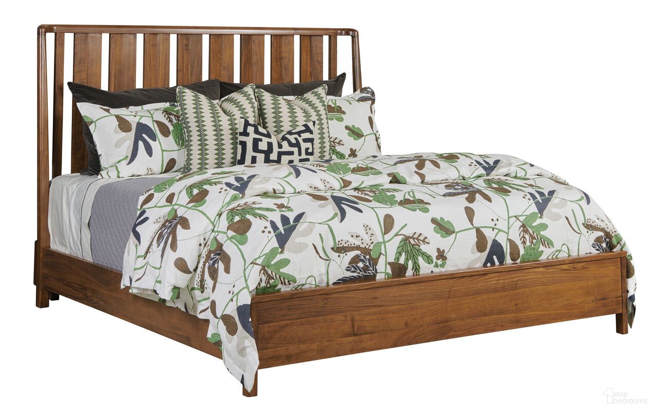 The appearance of Monogram Ashburn Queen Slat Bed In Walnut designed by Kincaid in the modern / contemporary interior design. This walnut piece of furniture was selected by 1StopBedrooms from Monogram Collection to add a touch of cosiness and style into your home. Sku: 315-304;315-305. Material: Wood. Bed Size: Queen. Bed Type: Slat / Spindle Bed.