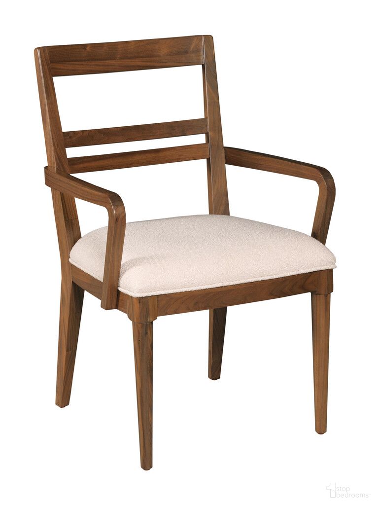 The appearance of Monogram Clubhouse Arm Chair Set of 2 In Walnut designed by Kincaid in the modern / contemporary interior design. This walnut piece of furniture  was selected by 1StopBedrooms from Monogram Collection to add a touch of cosiness and style into your home. Sku: 315-639. Material: Wood. Chair Type: Arm Chair.