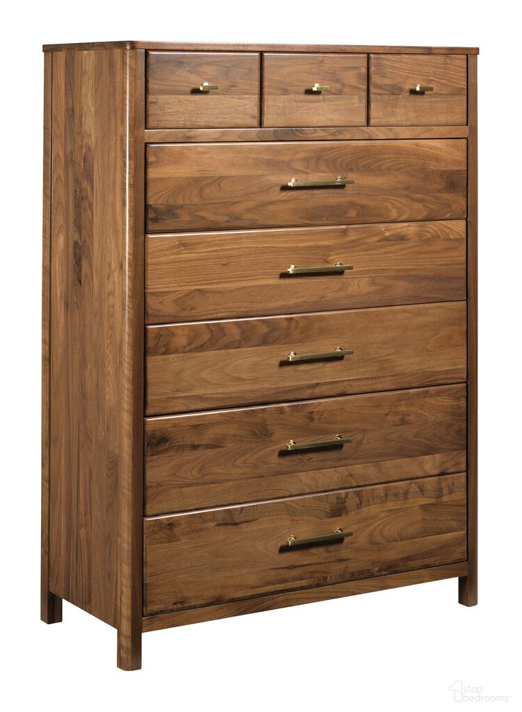 The appearance of Monogram Rockwood Chest In Walnut designed by Kincaid in the  interior design. This walnut piece of furniture  was selected by 1StopBedrooms from Monogram Collection to add a touch of cosiness and style into your home. Sku: 315-215. Material: Wood.