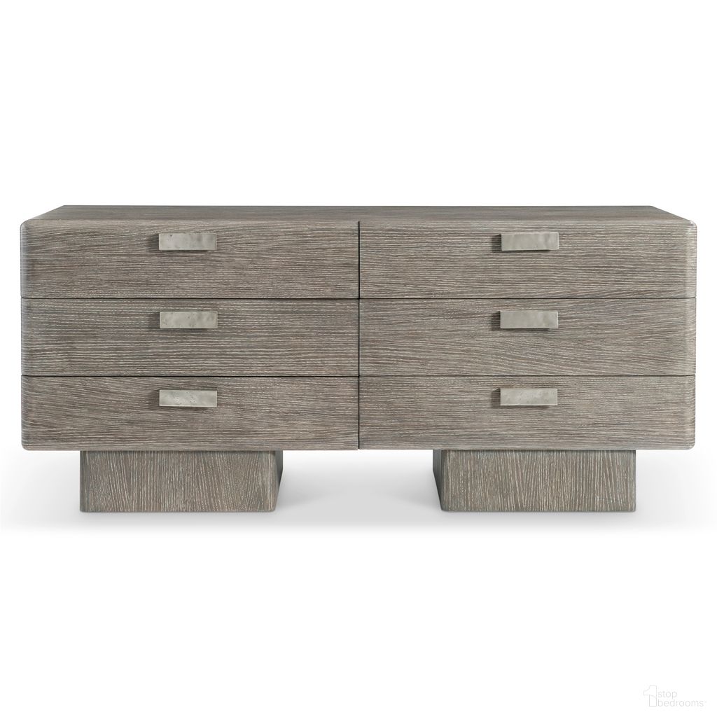 The appearance of Monolith 6-Drawer Dresser In Brown designed by Bernhardt in the modern / contemporary interior design. This brown piece of furniture  was selected by 1StopBedrooms from Monolith Collection to add a touch of cosiness and style into your home. Sku: 343054. Material: Wood.