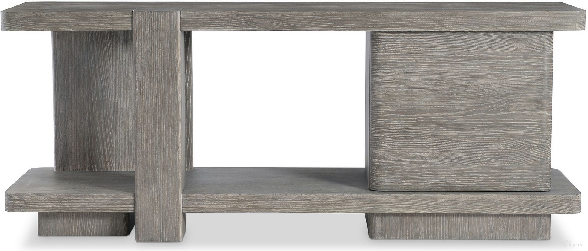 The appearance of Monolith Entertainment Credenza In Brown designed by Bernhardt in the modern / contemporary interior design. This brown piece of furniture  was selected by 1StopBedrooms from Monolith Collection to add a touch of cosiness and style into your home. Sku: 343880. Material: Wood.