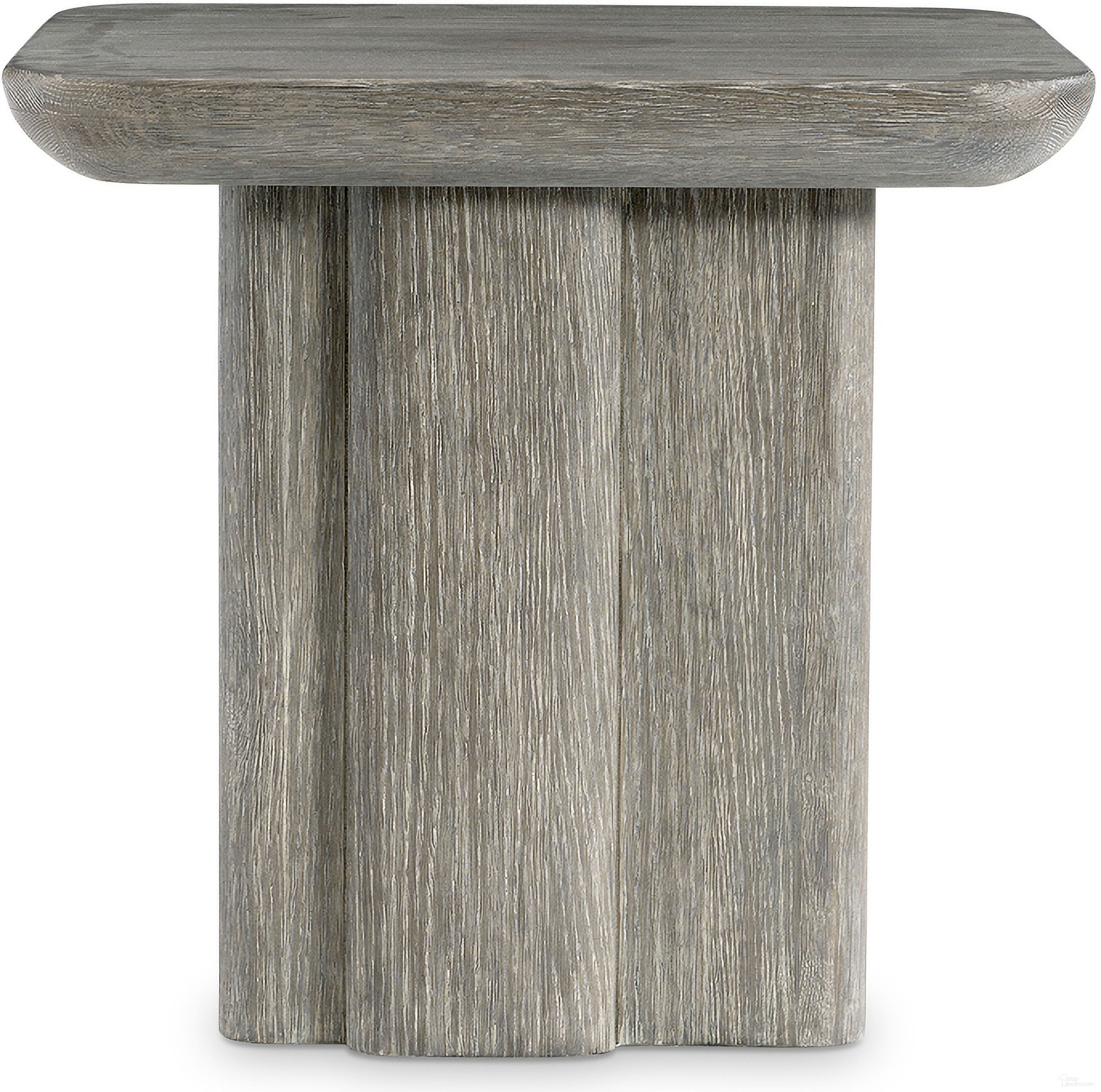 The appearance of Monolith Side Table In Brown designed by Bernhardt in the modern / contemporary interior design. This brown piece of furniture  was selected by 1StopBedrooms from Monolith Collection to add a touch of cosiness and style into your home. Sku: 343125. Material: Wood.