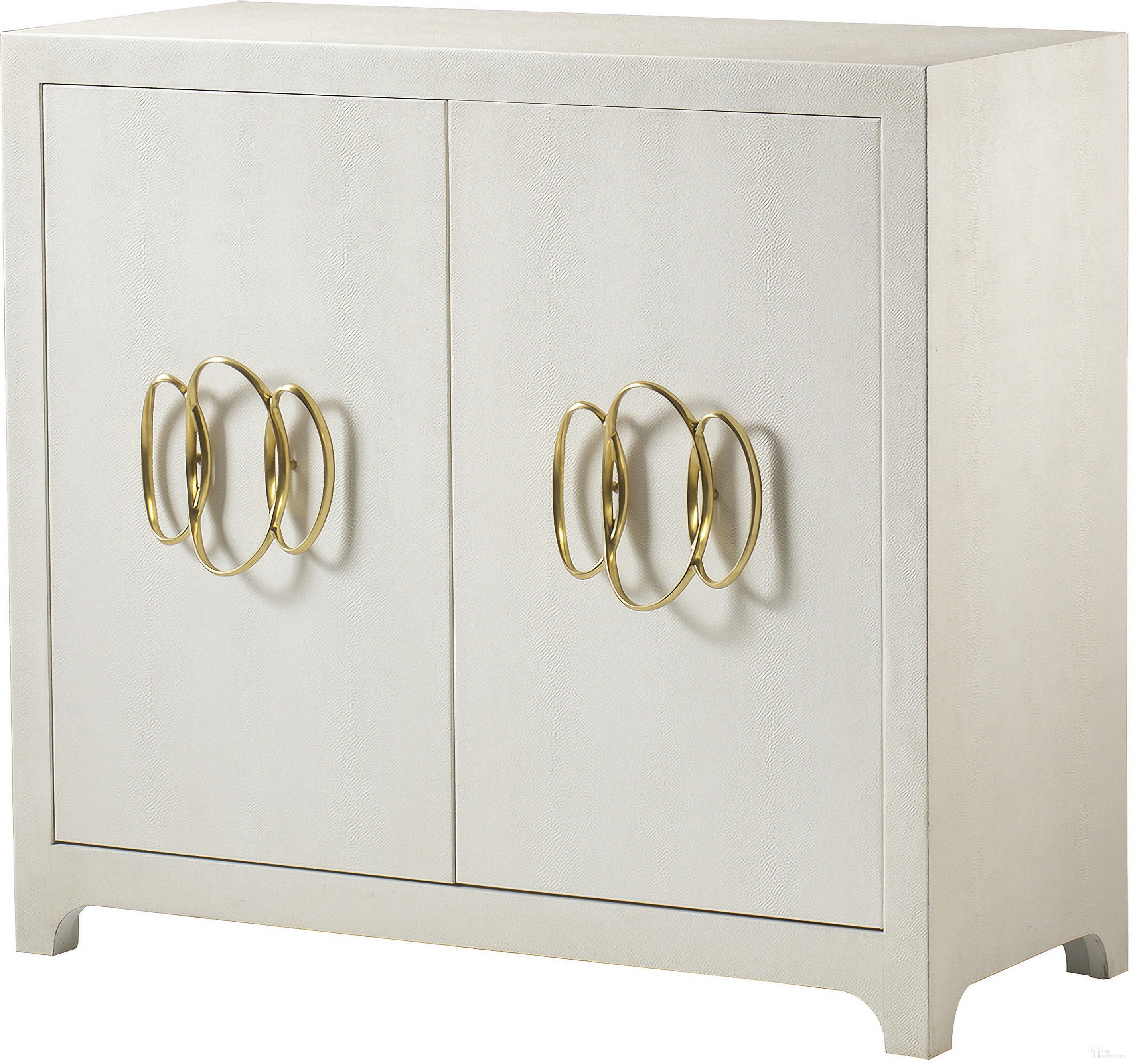 The appearance of Monroe Door Chest In Ivory designed by Century Furniture in the transitional interior design. This ivory piece of furniture was selected by 1StopBedrooms from Monarch Collection to add a touch of cosiness and style into your home. Sku: MN5789. Material: Poplar Solid.