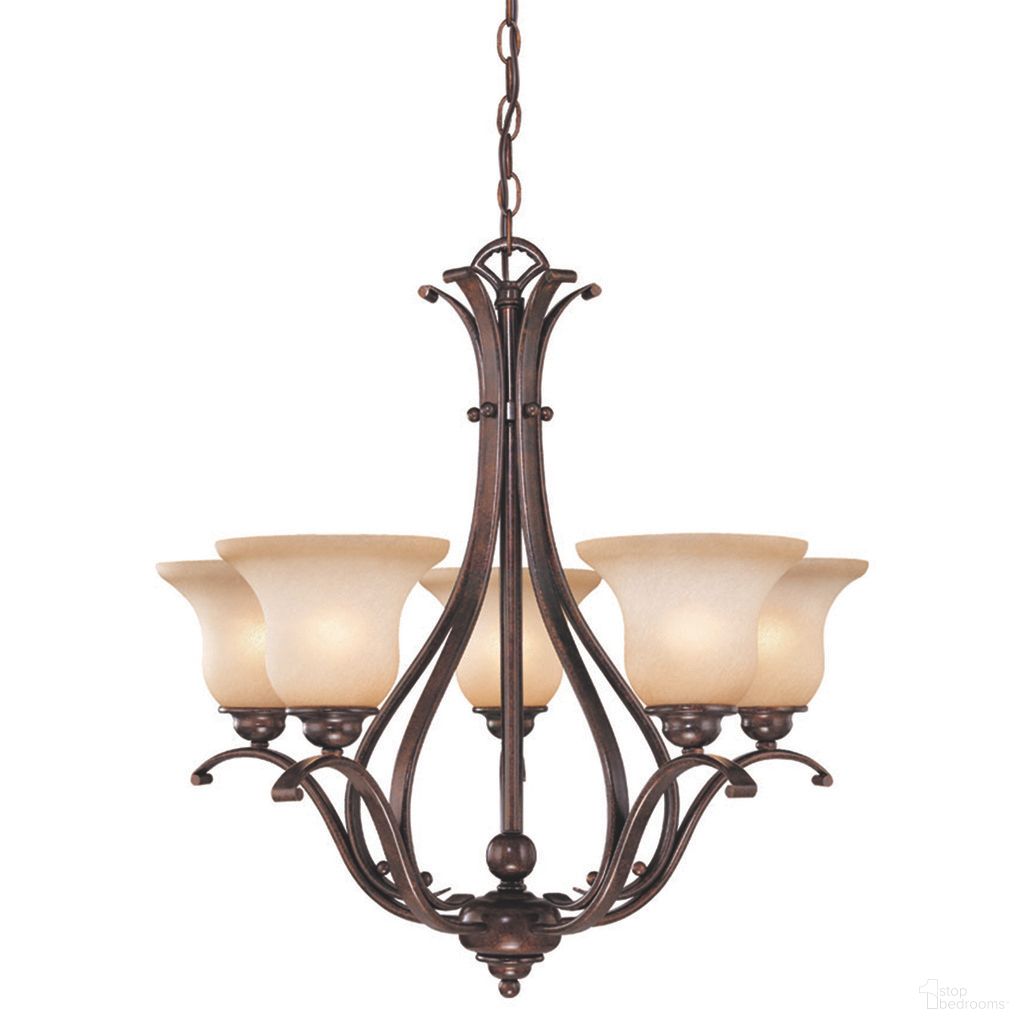 The appearance of Monrovia 5L Chandelier In Royal Bronze designed by Vaxcel in the transitional interior design. This royal bronze piece of furniture was selected by 1StopBedrooms from Monrovia Collection to add a touch of cosiness and style into your home. Sku: CH35405RBZ/B. Material: Steel.