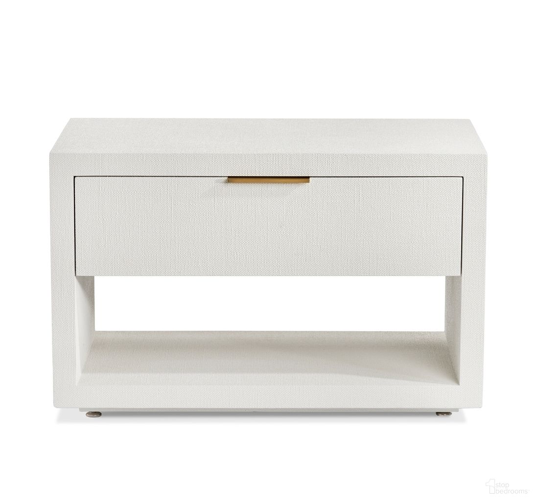Montaigne Bedside Chest In White