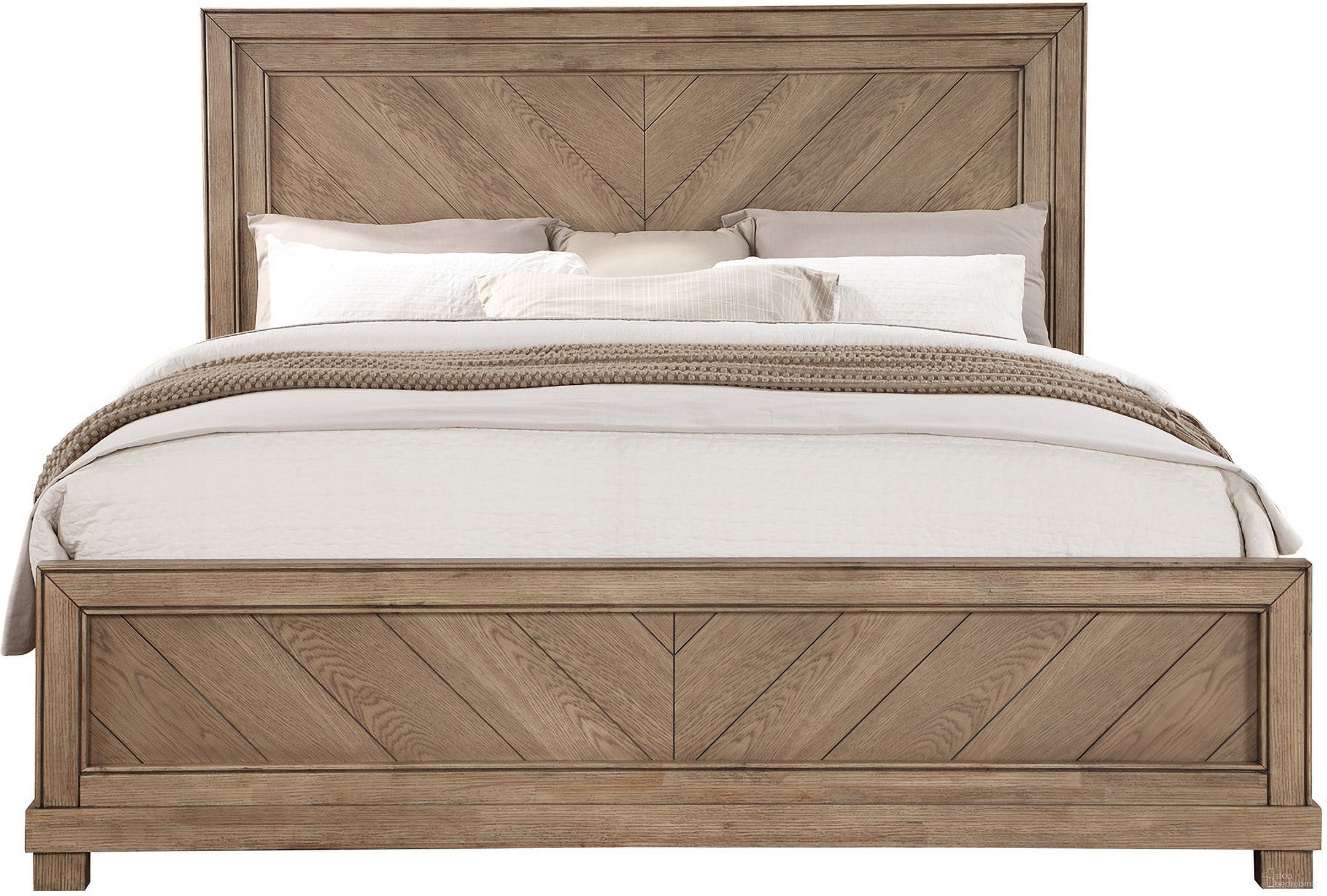The appearance of Montana Queen Bed In Sand designed by Steve Silver in the transitional interior design. This sand piece of furniture was selected by 1StopBedrooms from Montana Collection to add a touch of cosiness and style into your home. Sku: MON900QFBS;MON900QHBS;MON900SRS. Bed Type: Panel Bed. Bed Size: Queen. Material: MDF.