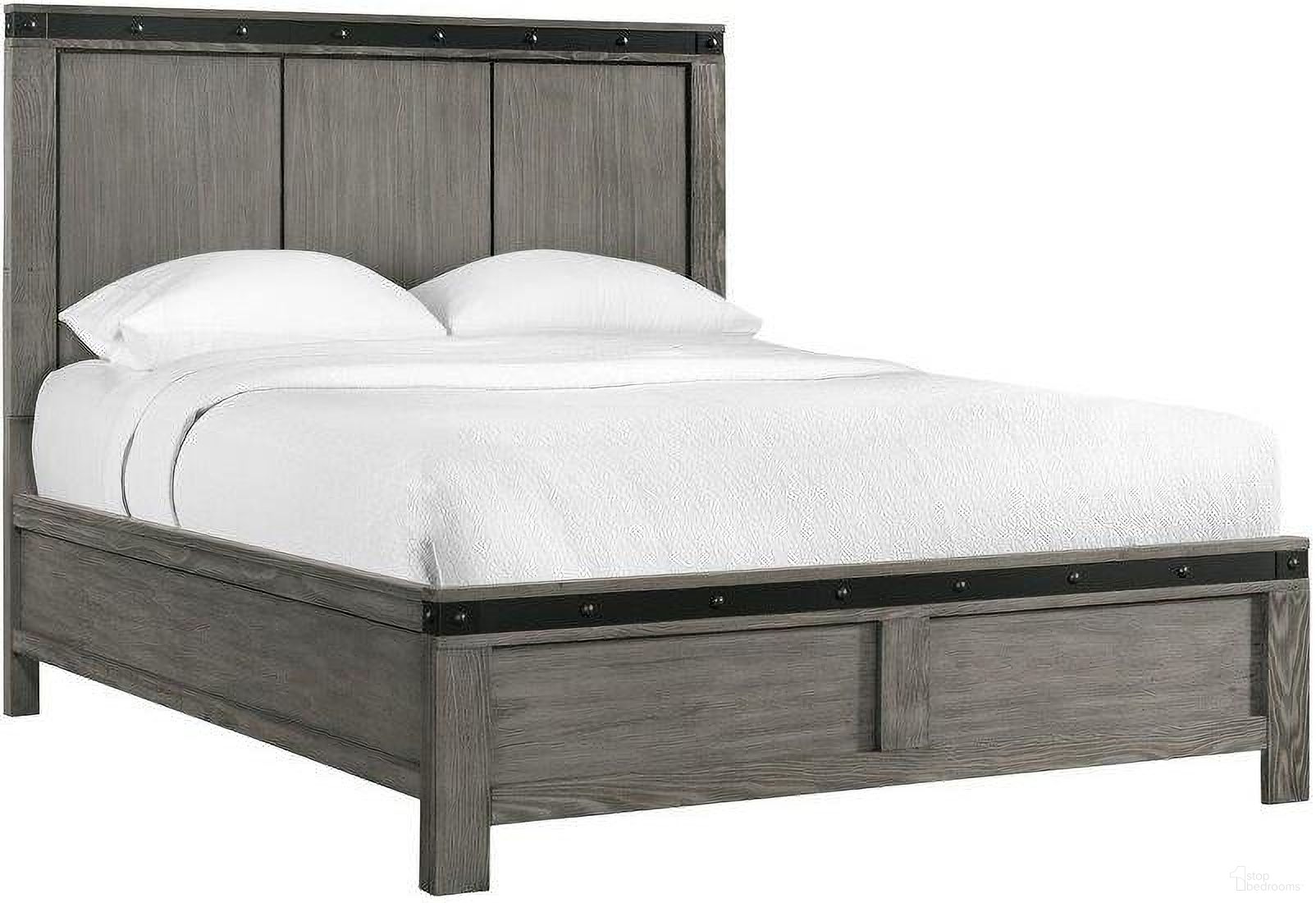 The appearance of Montauk Gray Queen Panel Bed designed by Picket House in the transitional interior design. This gray piece of furniture was selected by 1StopBedrooms from Montauk Collection to add a touch of cosiness and style into your home. Sku: WE600QH;WE600QF;WE600QKR. Bed Type: Panel Bed. Bed Size: Queen. Material: Pine.