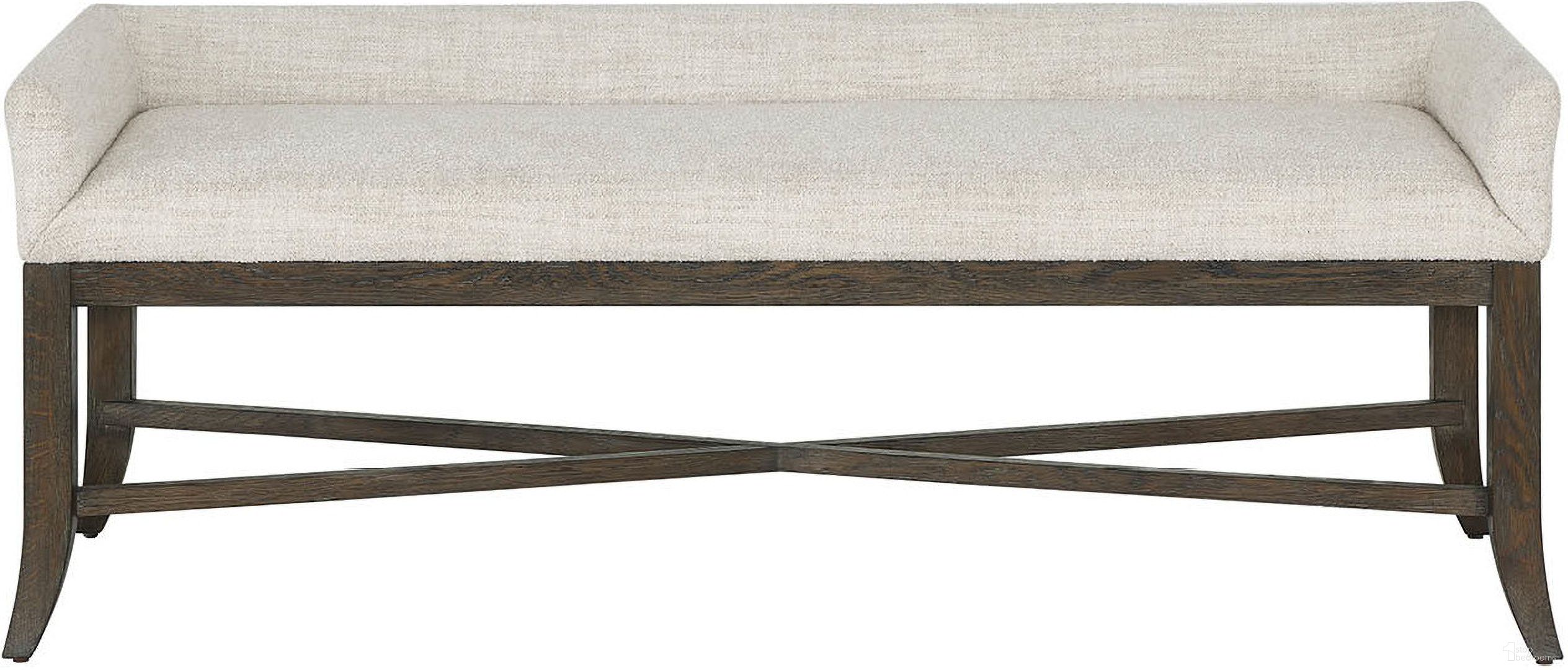 The appearance of Montclair Bench In Cocoa designed by Universal in the transitional interior design. This cocoa piece of furniture was selected by 1StopBedrooms from Montclair Collection to add a touch of cosiness and style into your home. Sku: U508380. Material: Wood.