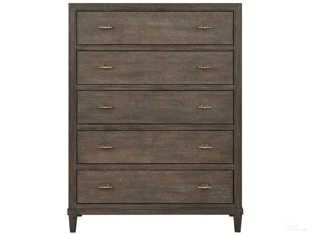 The appearance of Montclair Chest In Cocoa designed by Universal in the transitional interior design. This cocoa piece of furniture  was selected by 1StopBedrooms from Montclair Collection to add a touch of cosiness and style into your home. Sku: U508150. Material: Wood.