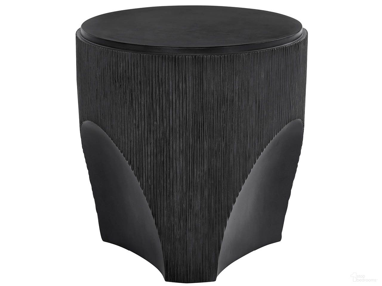 Montclair Cinder End Table In Ebony