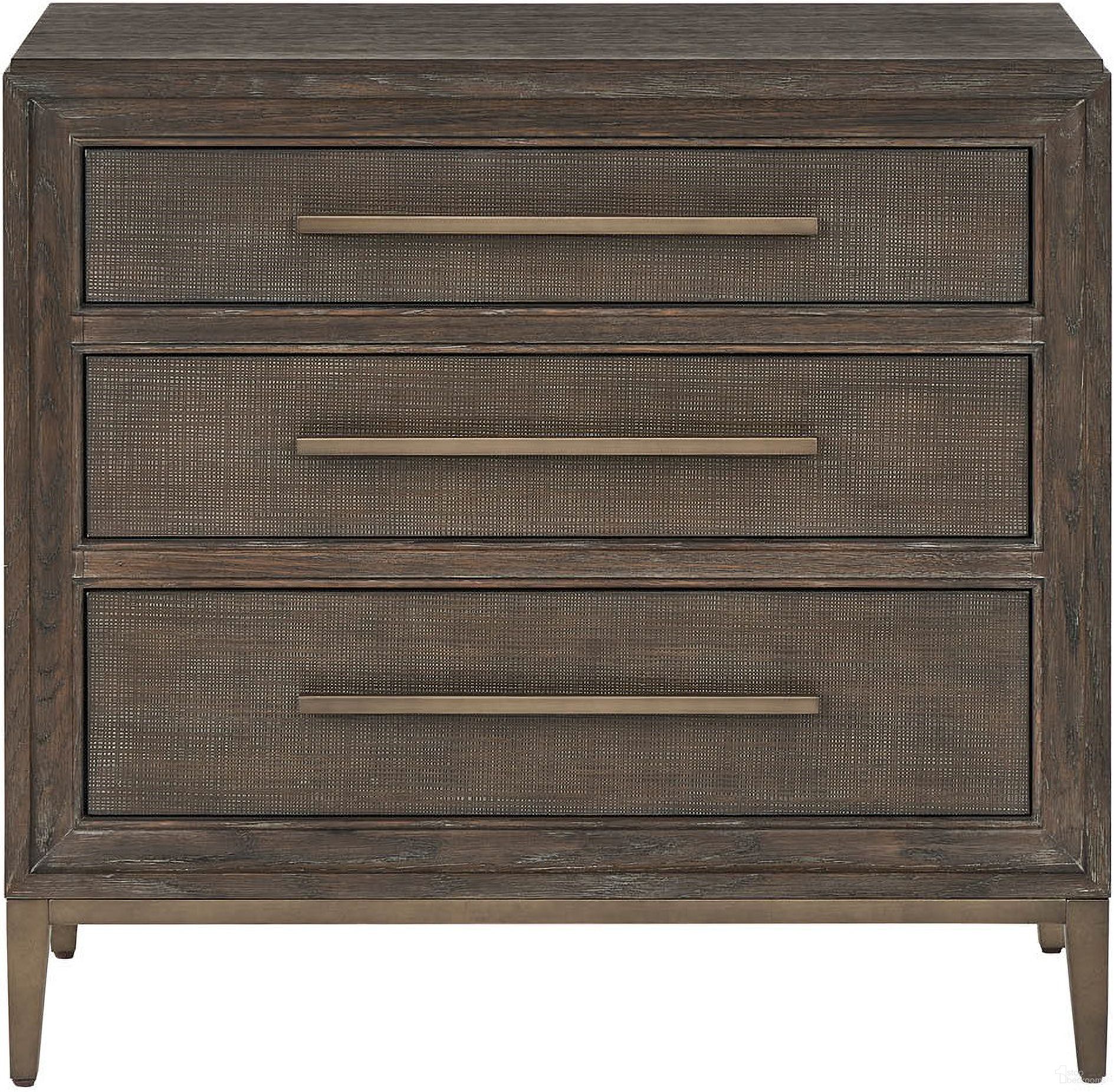 The appearance of Montclair Nightstand In Cocoa designed by Universal in the modern / contemporary interior design. This cocoa piece of furniture was selected by 1StopBedrooms from Montclair Collection to add a touch of cosiness and style into your home. Sku: U508355. Material: Wood.